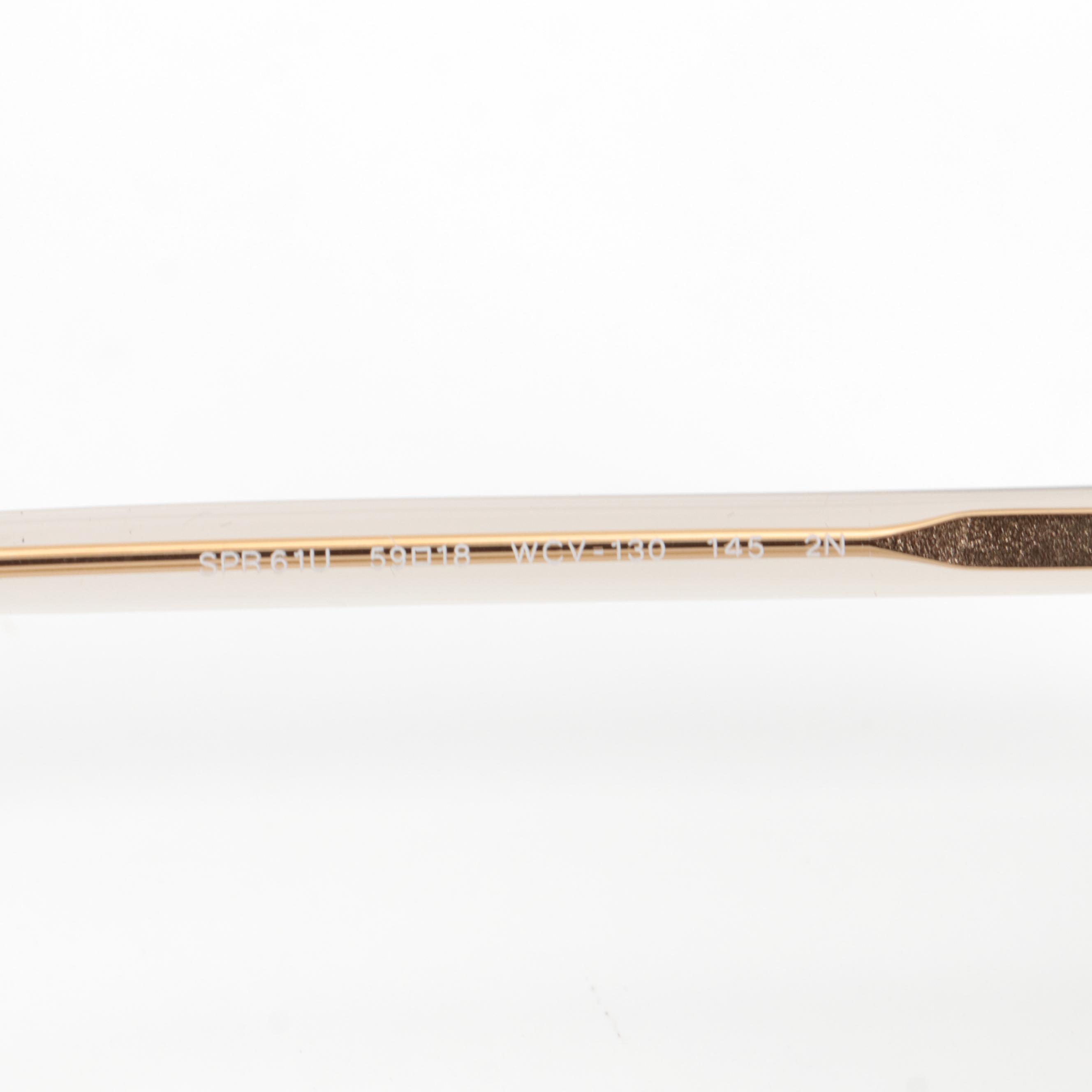 Prada SPR61U Avio Sunglasses with Case and Box