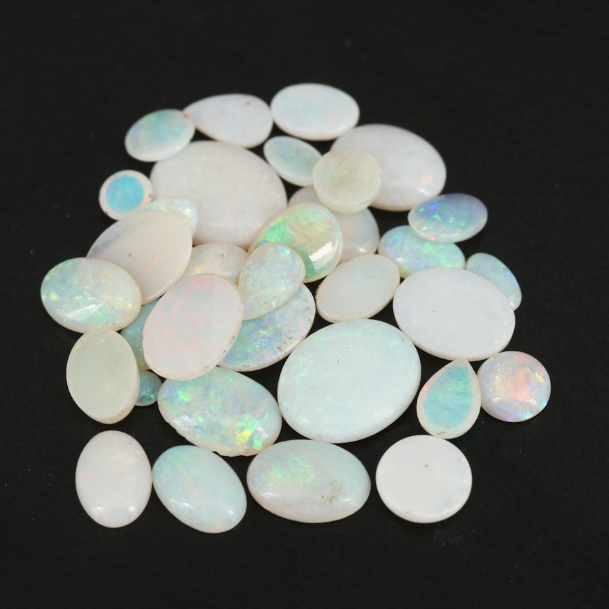 Loose 13.27 CTW Mixed Opal Cabochons