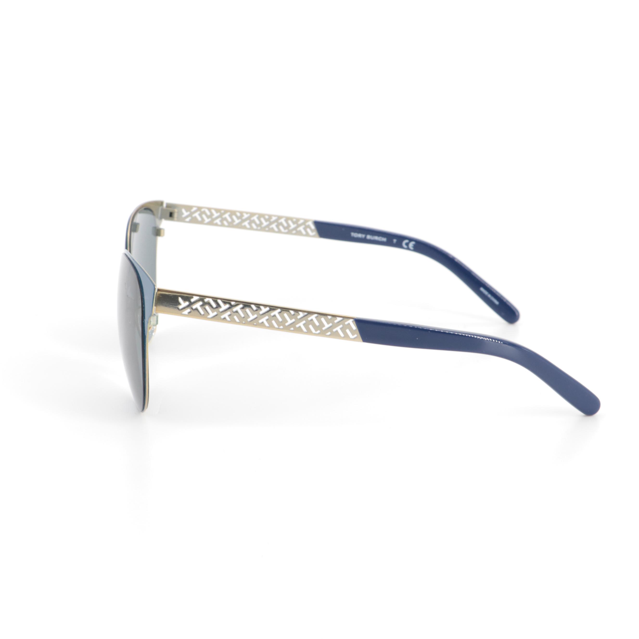 Tory Burch TY 6046 Browline Style Sunglasses with Case