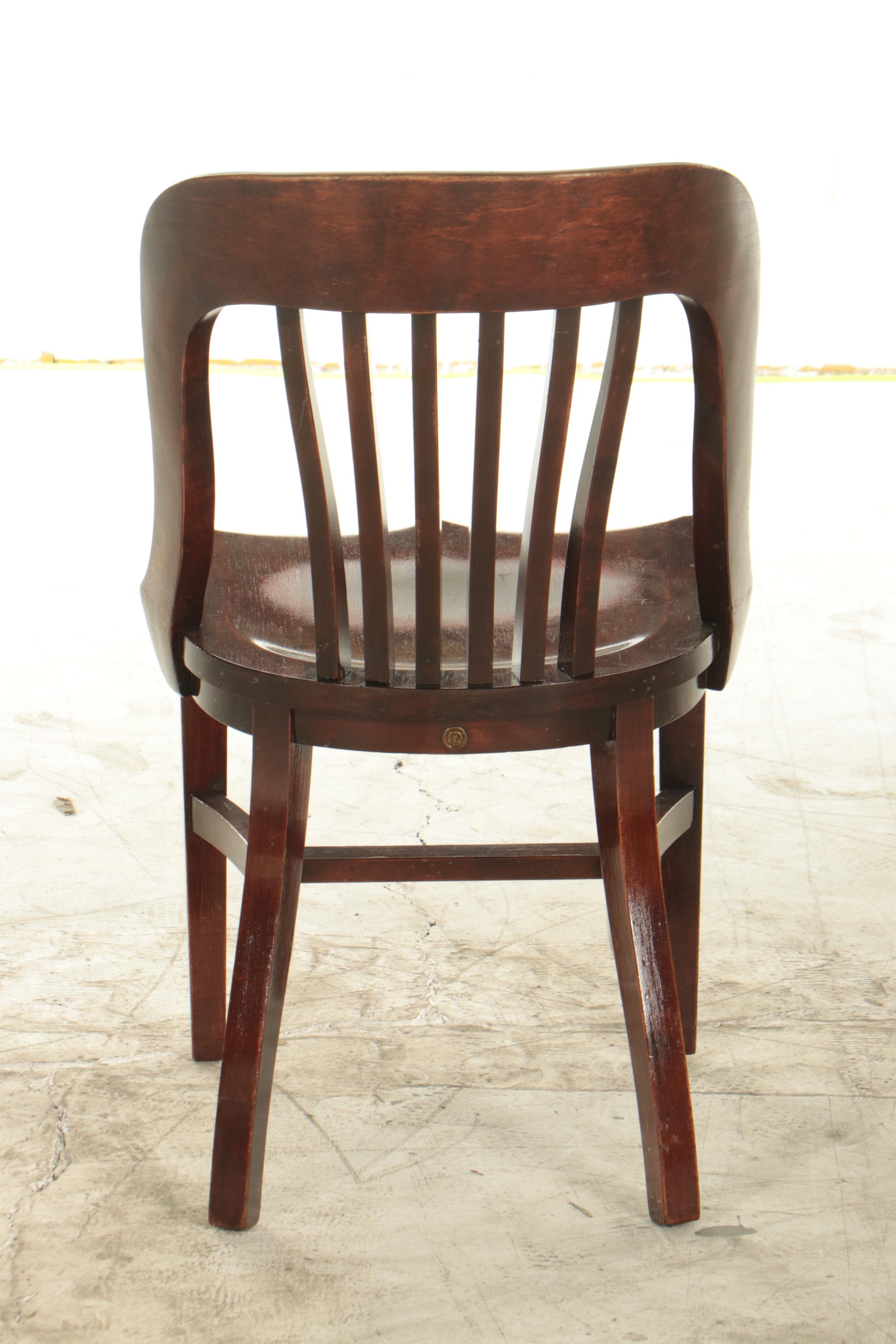 Kimball Furniture Reproductions Marble Top Table with Five Chairs