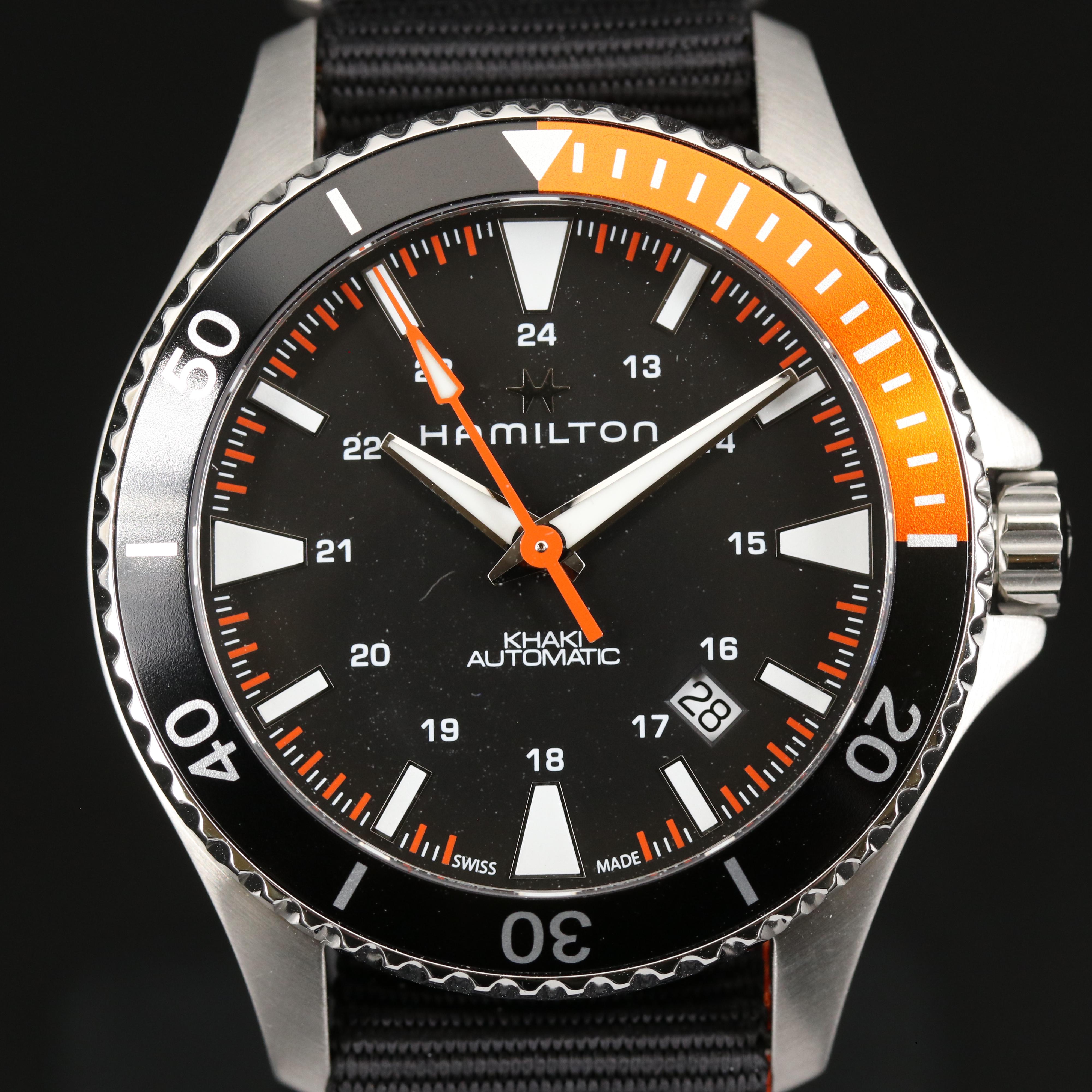 Hamilton Navy Scuba Automatic Stainless Steel Watch