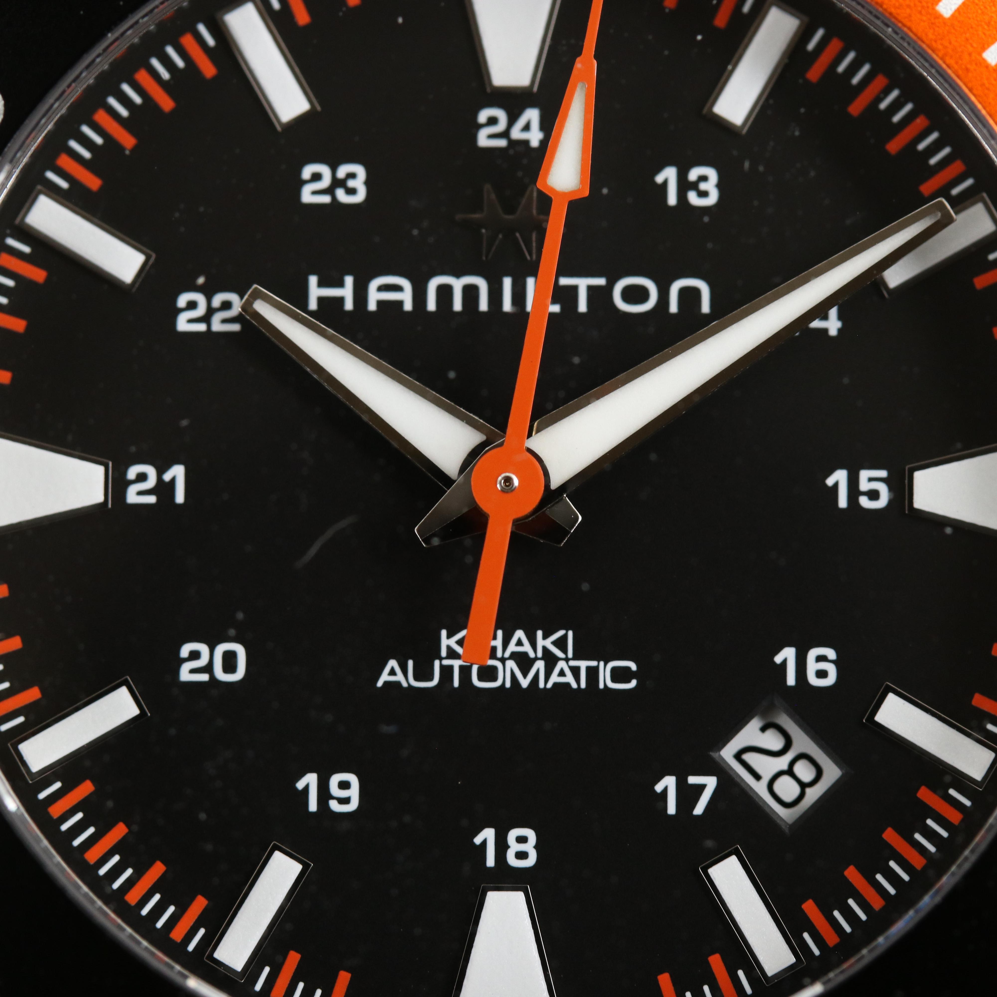 Hamilton Navy Scuba Automatic Stainless Steel Watch