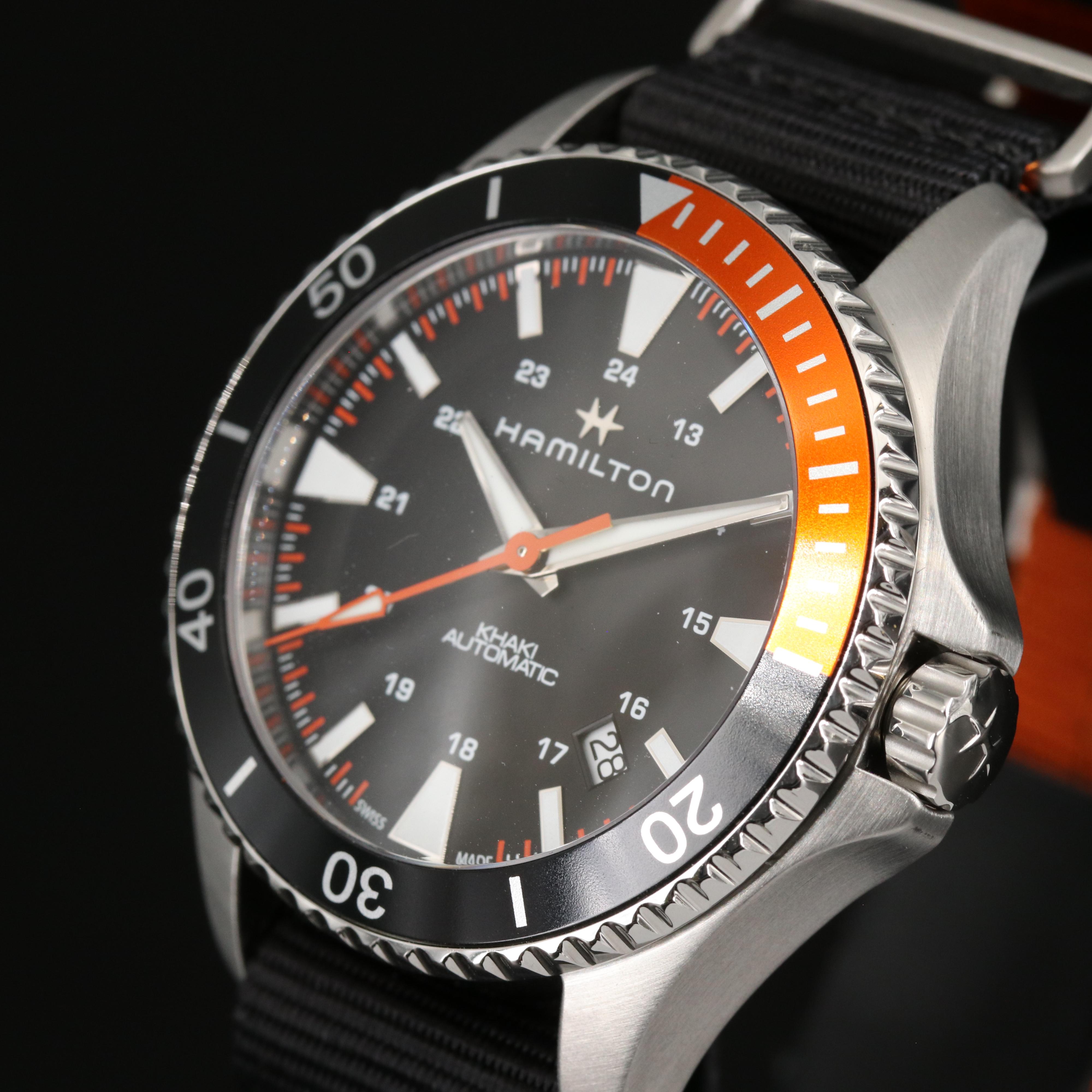 Hamilton Navy Scuba Automatic Stainless Steel Watch