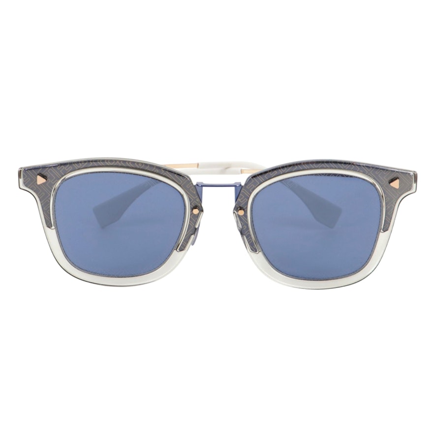 Fendi FF M0045/S Browline Sunglasses with Case