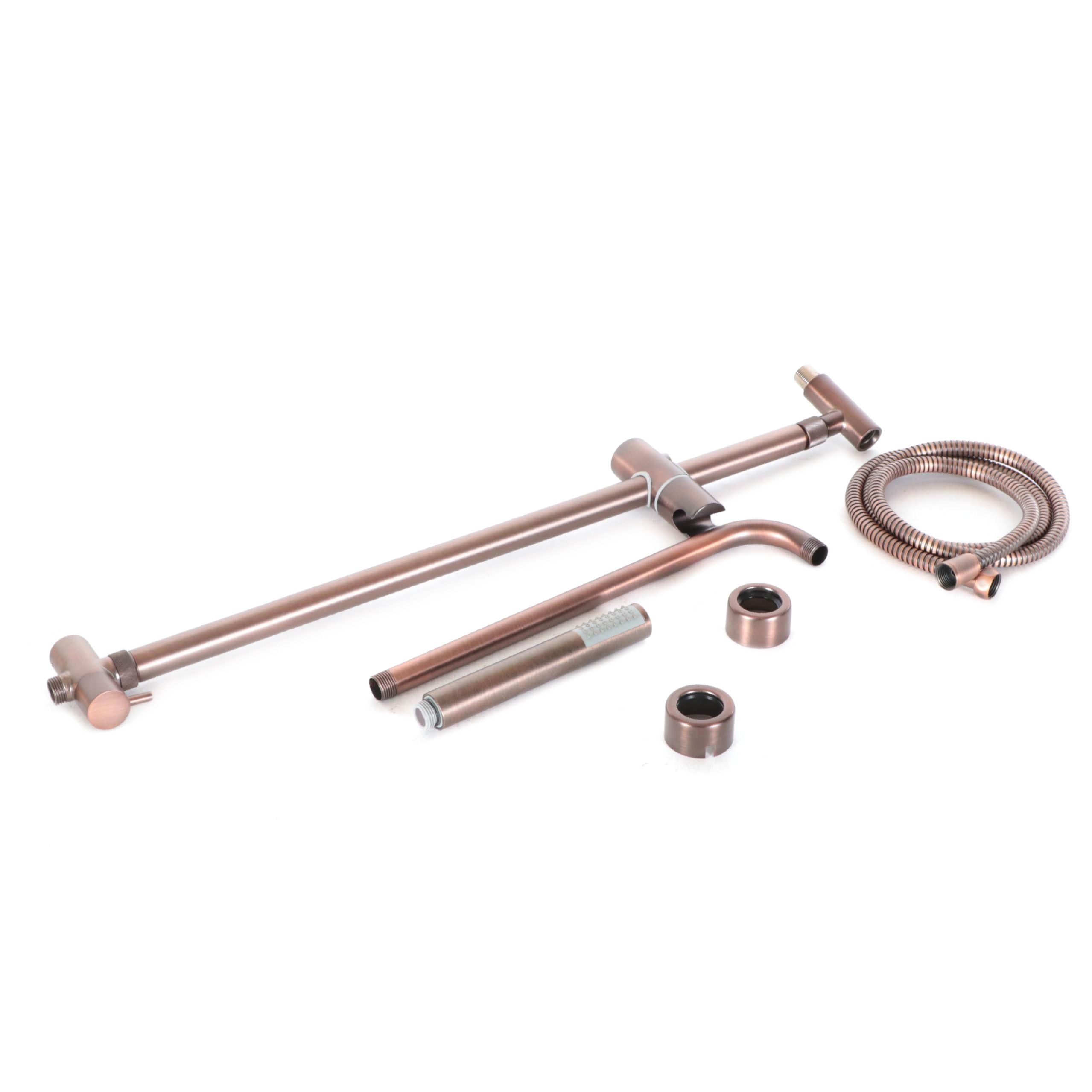 Shower System Riser with Hand Shower in Oil Rubbed Bronze