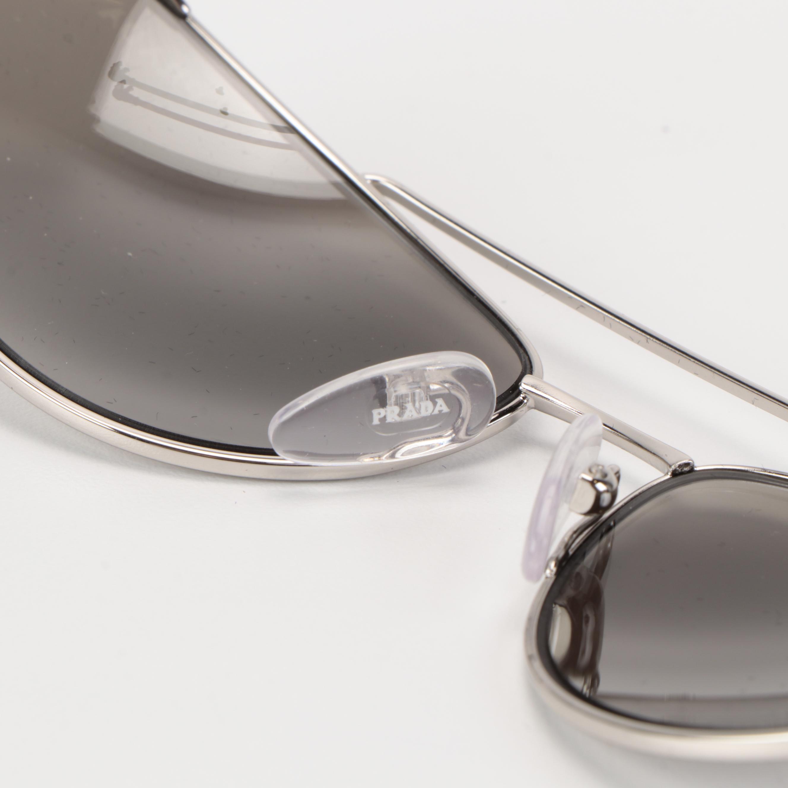 Prada SPR 62V Cat Eye Sunglasses with Case