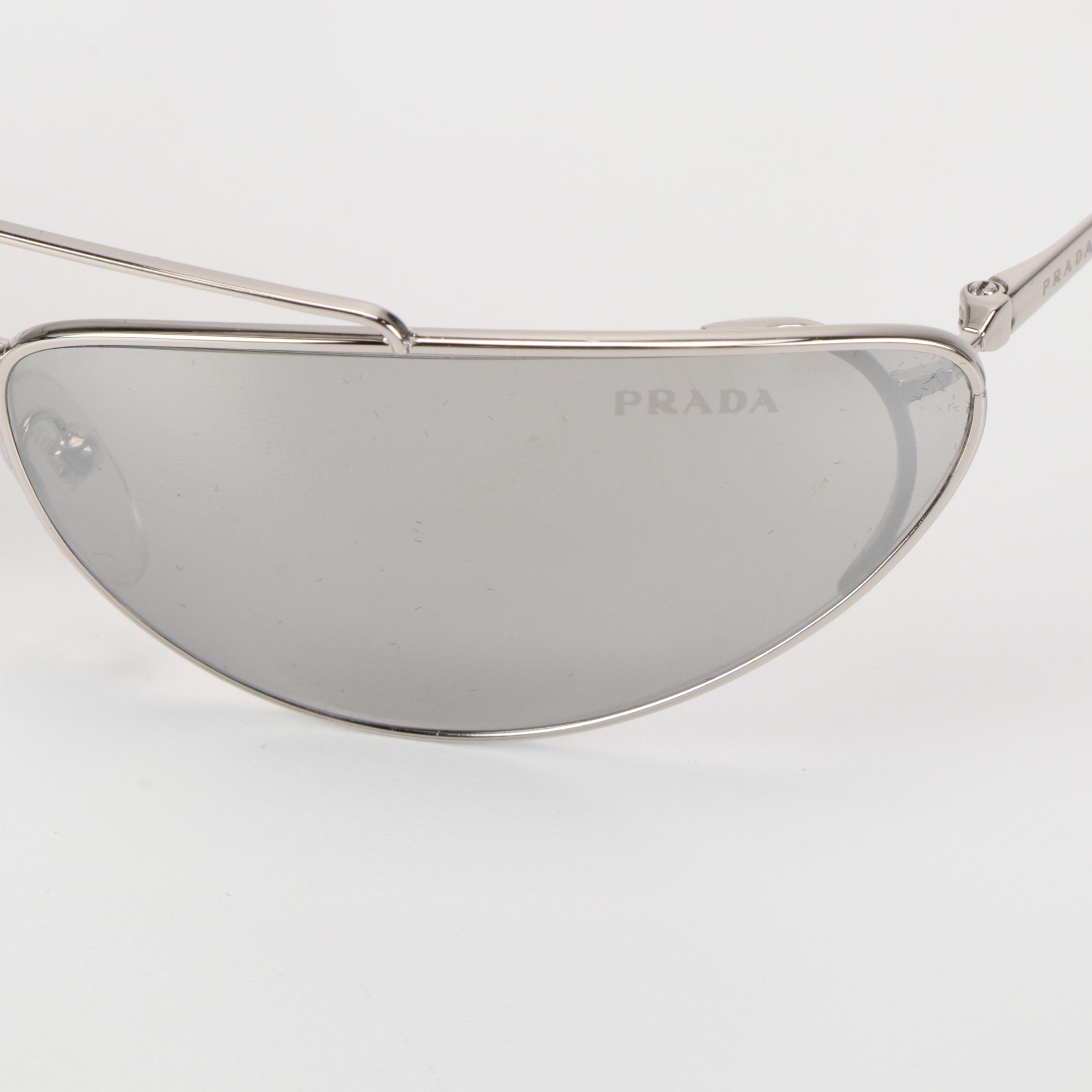 Prada SPR 62V Cat Eye Sunglasses with Case