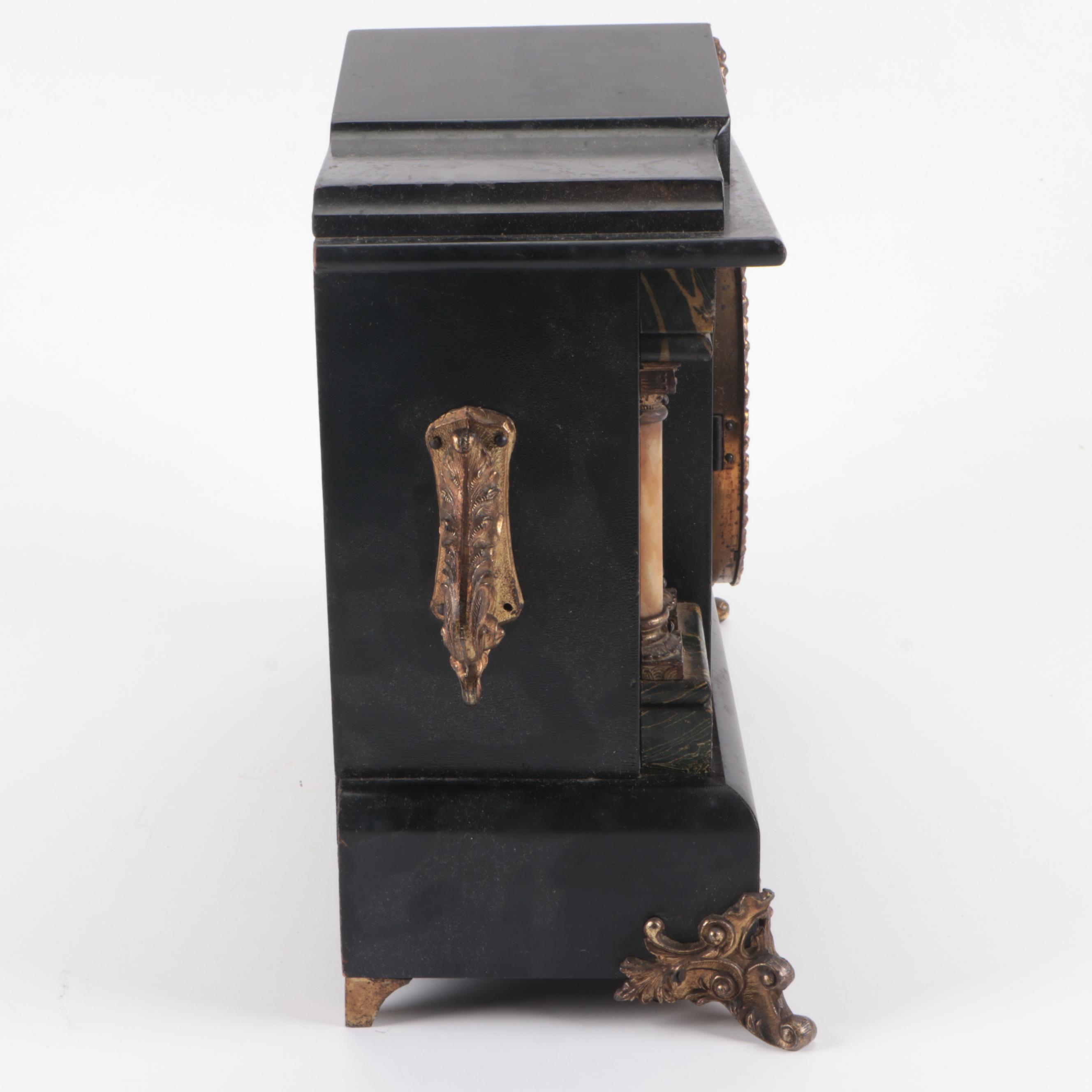 E. Ingraham Co. Adamantine Mantel Clock