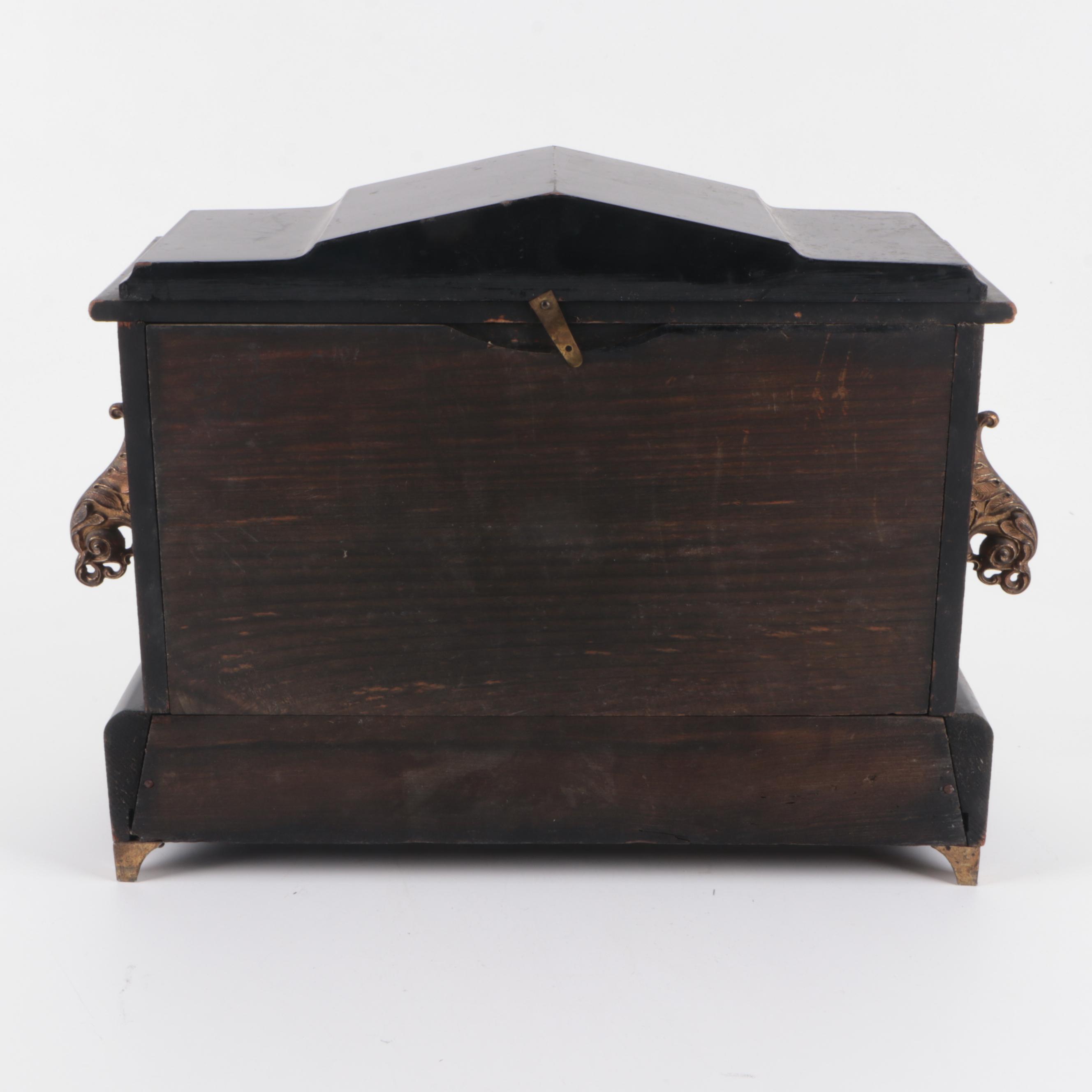 E. Ingraham Co. Adamantine Mantel Clock