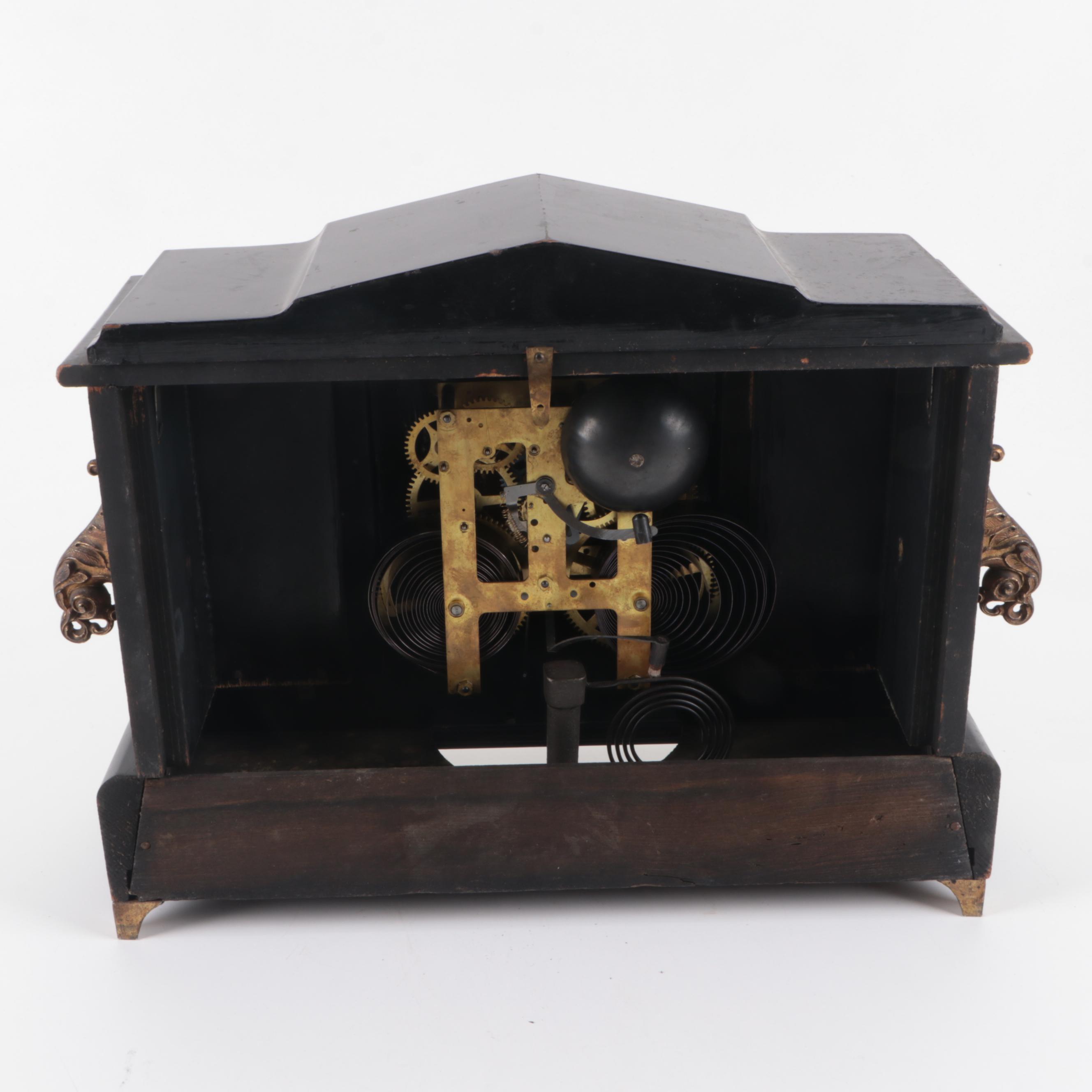 E. Ingraham Co. Adamantine Mantel Clock