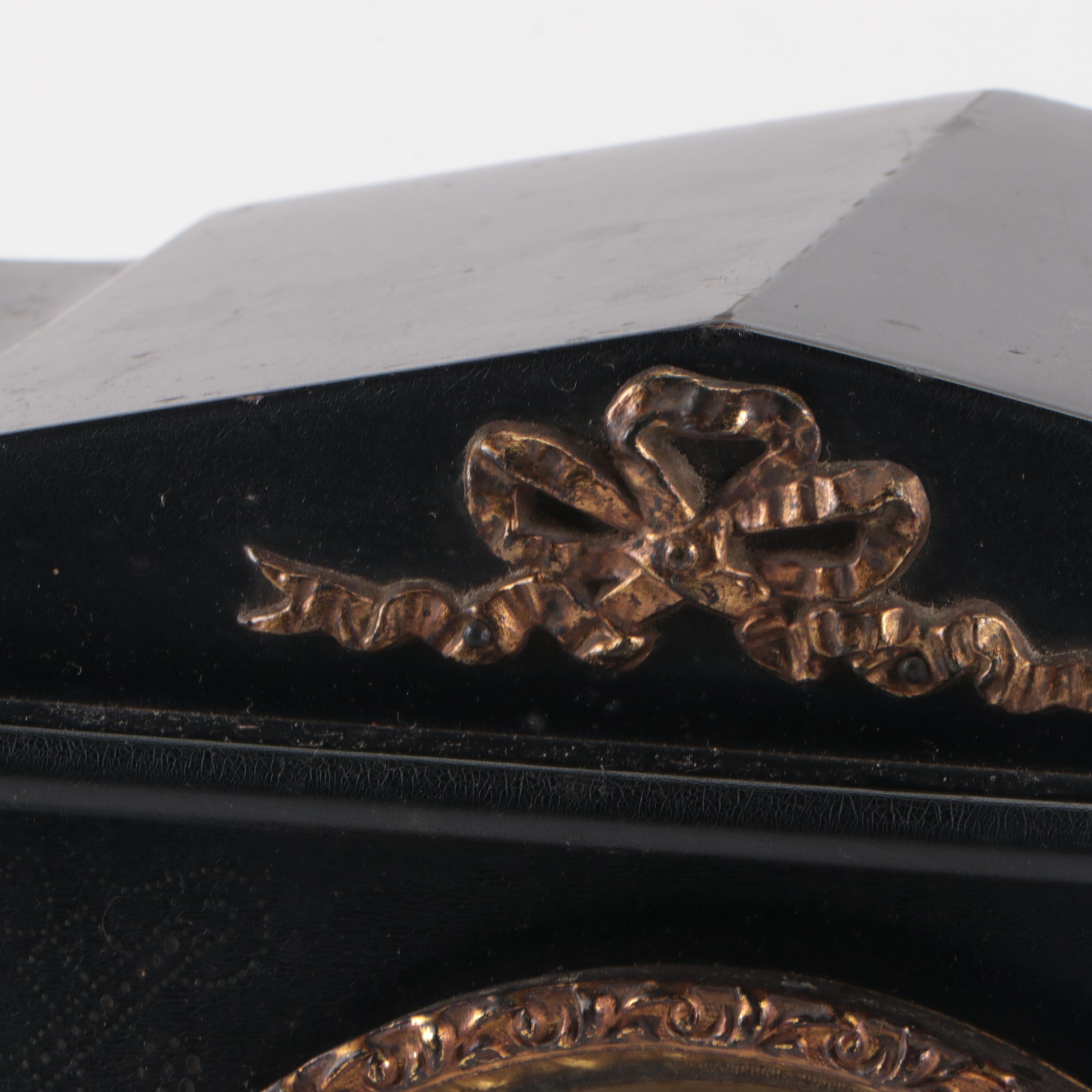 E. Ingraham Co. Adamantine Mantel Clock