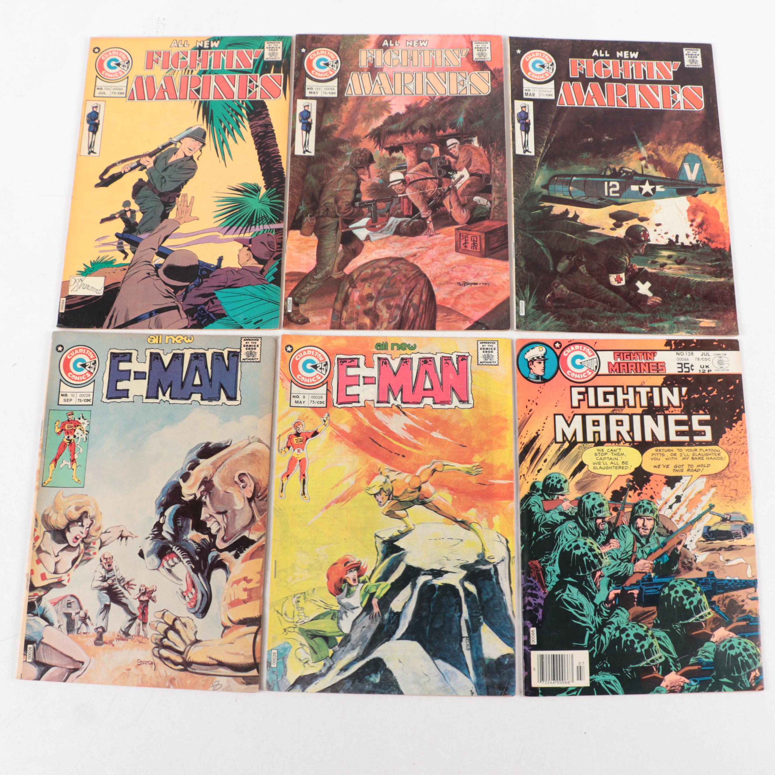Bronze Age "Fightin' Army," "Fightin' Marines," and More Comics, 1970s