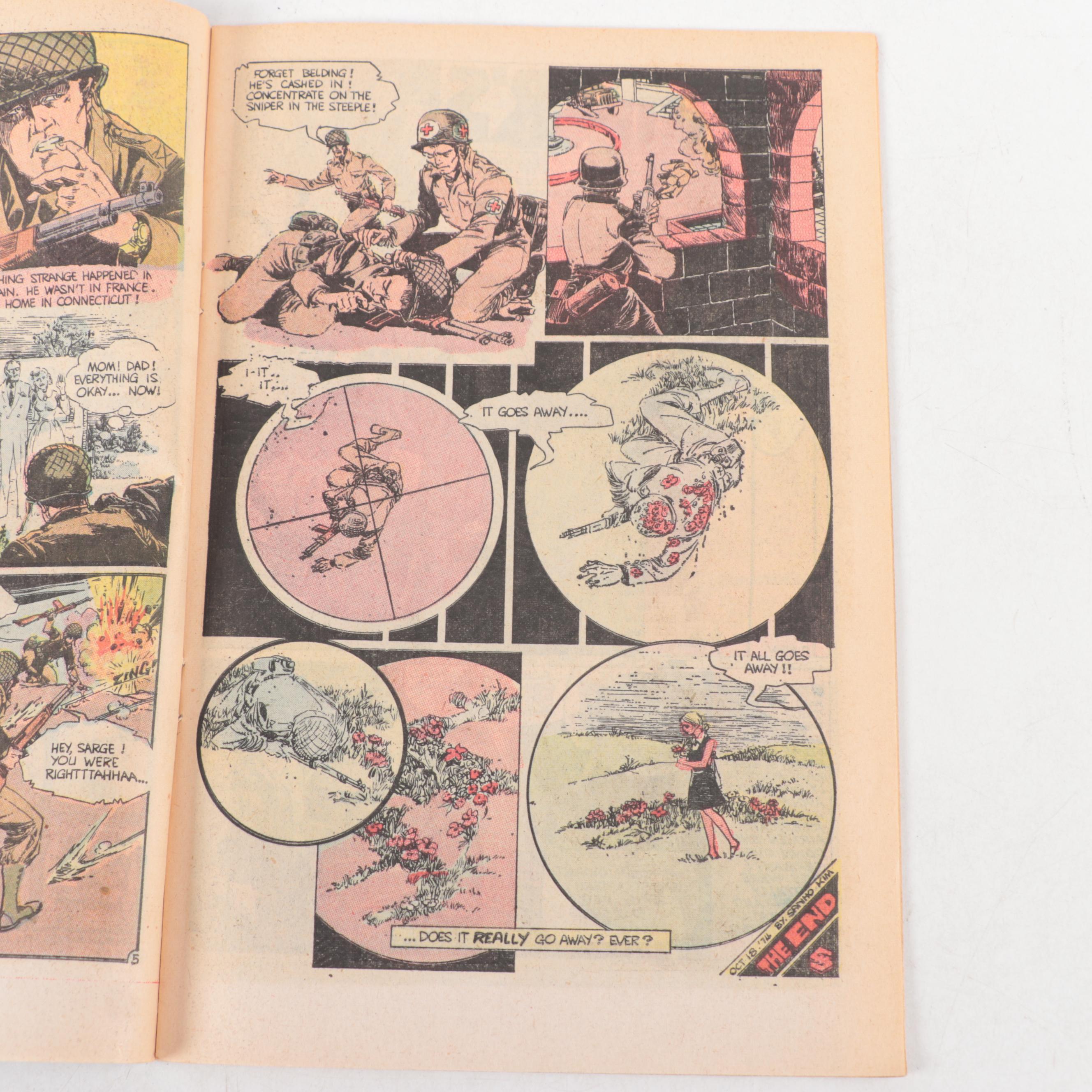 Bronze Age "Fightin' Army," "Fightin' Marines," and More Comics, 1970s