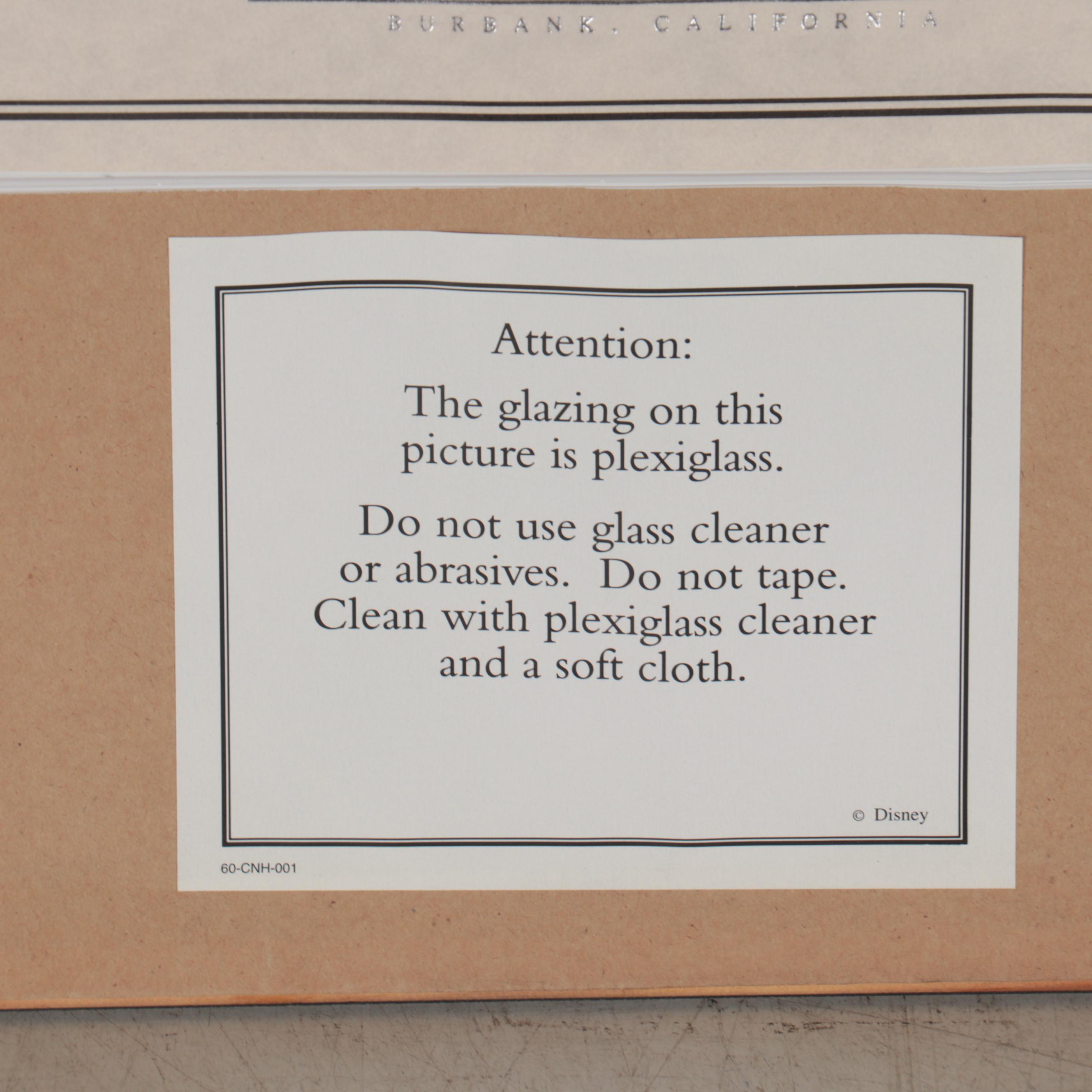 Disney "The Aristocats" Sericel "Duchess and Her Kittens," 1994