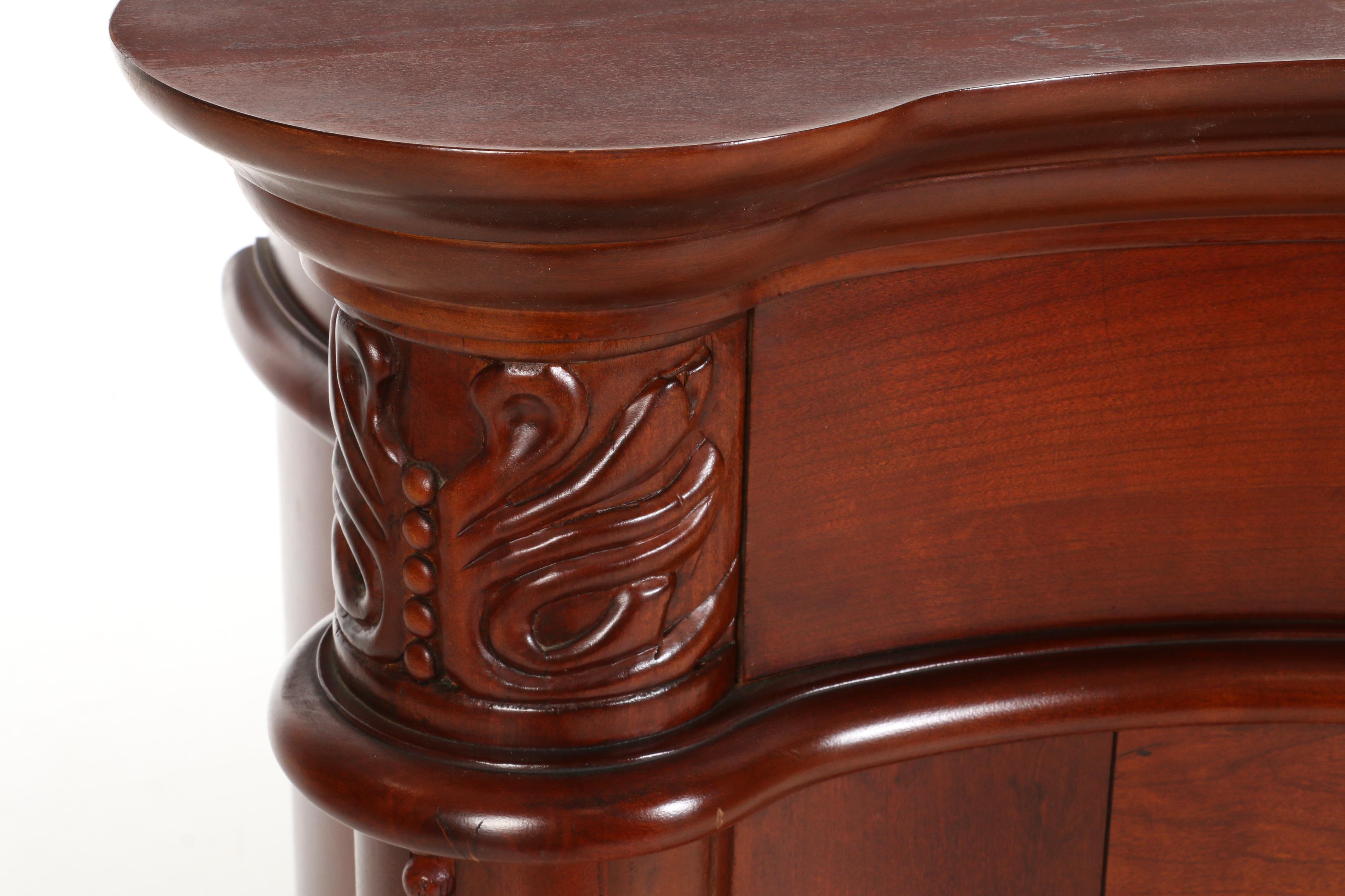 Twin Star Model 33E05 Electric Fireplace in Mahogany Case