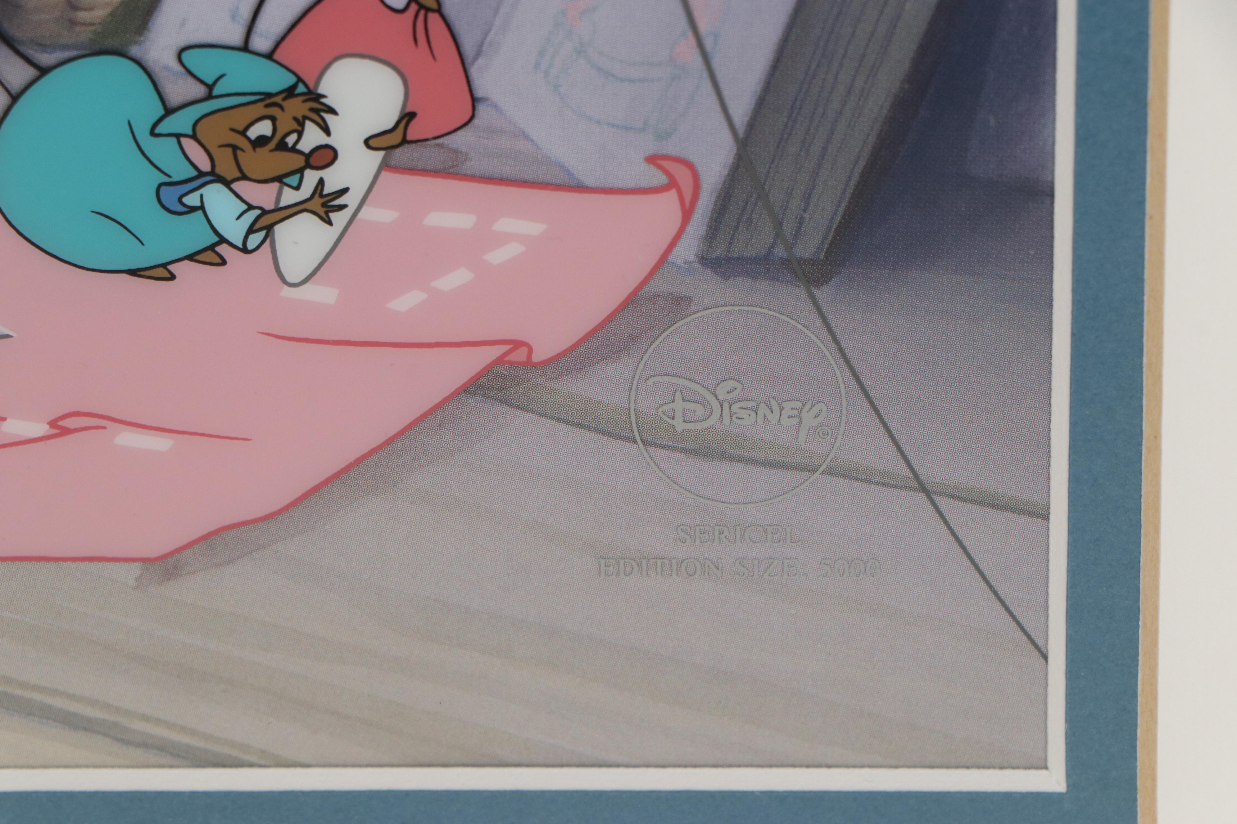 Disney "Cinderella" Sericel "A Lovely Dress for Cinderelly," 1998