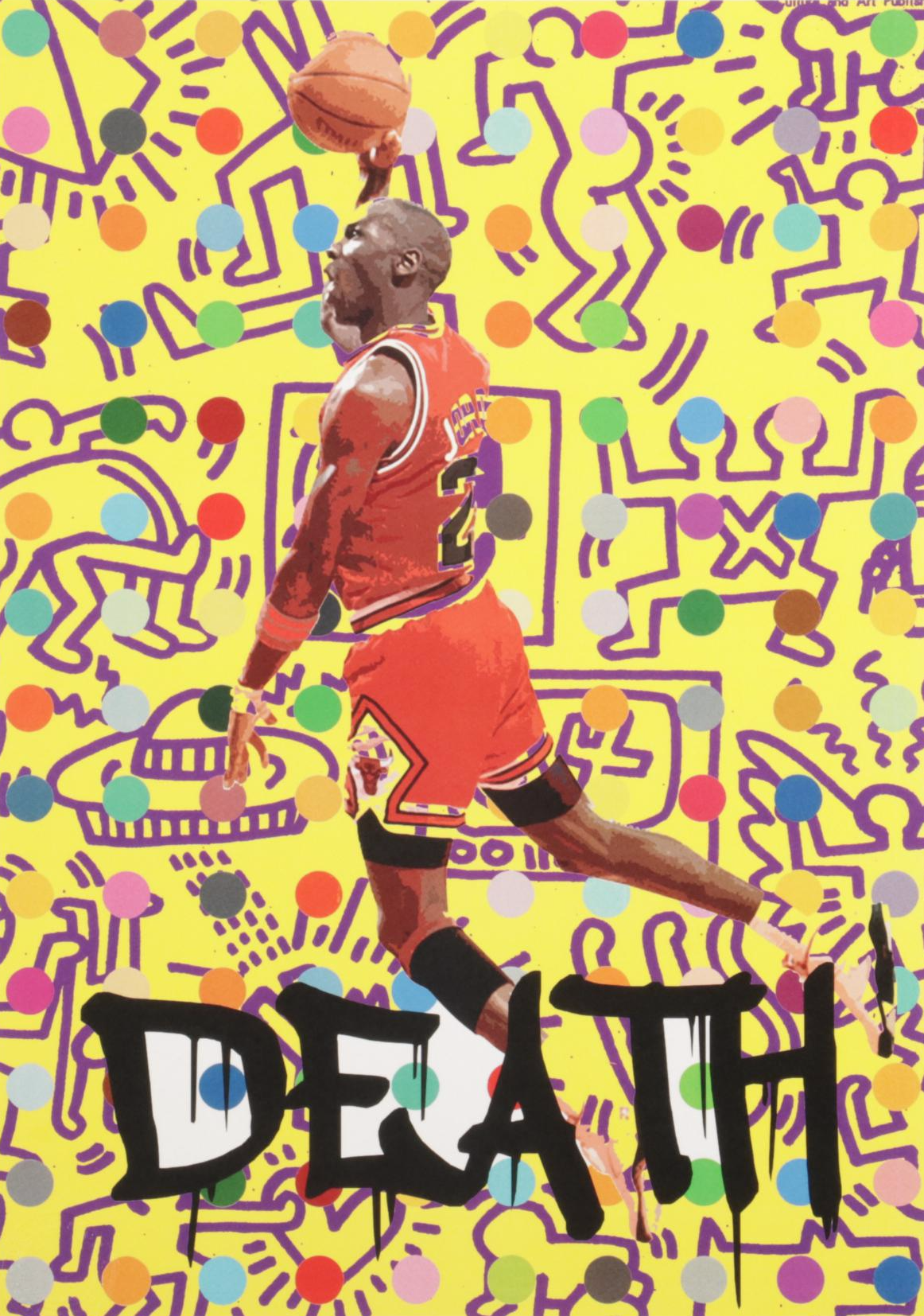 Death NYC Michael Jordan Pop Art Graphic Print, 2020