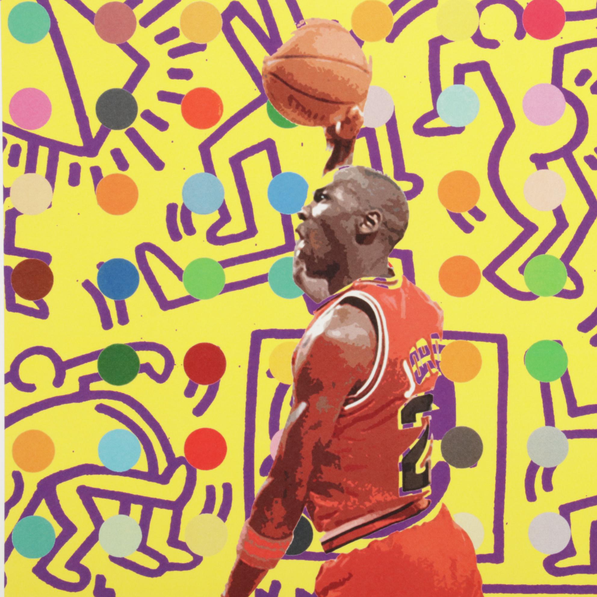 Death NYC Michael Jordan Pop Art Graphic Print, 2020