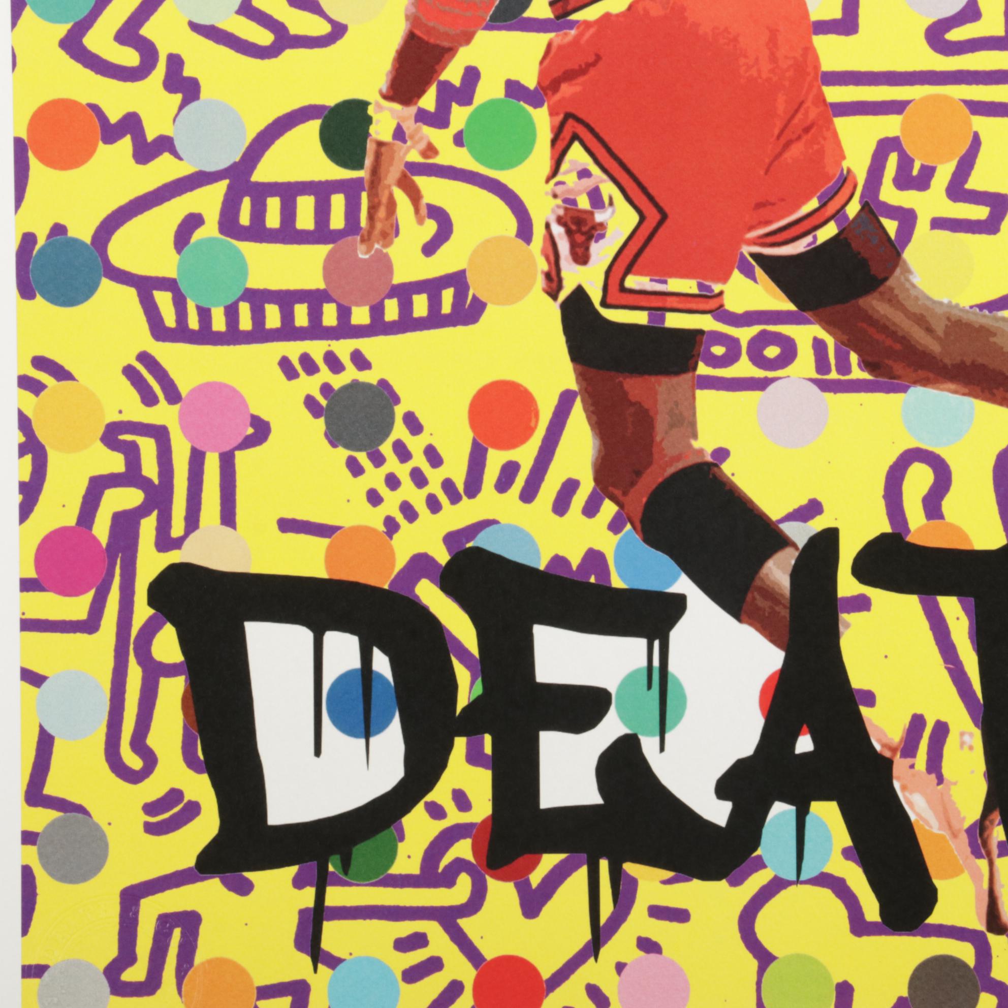 Death NYC Michael Jordan Pop Art Graphic Print, 2020