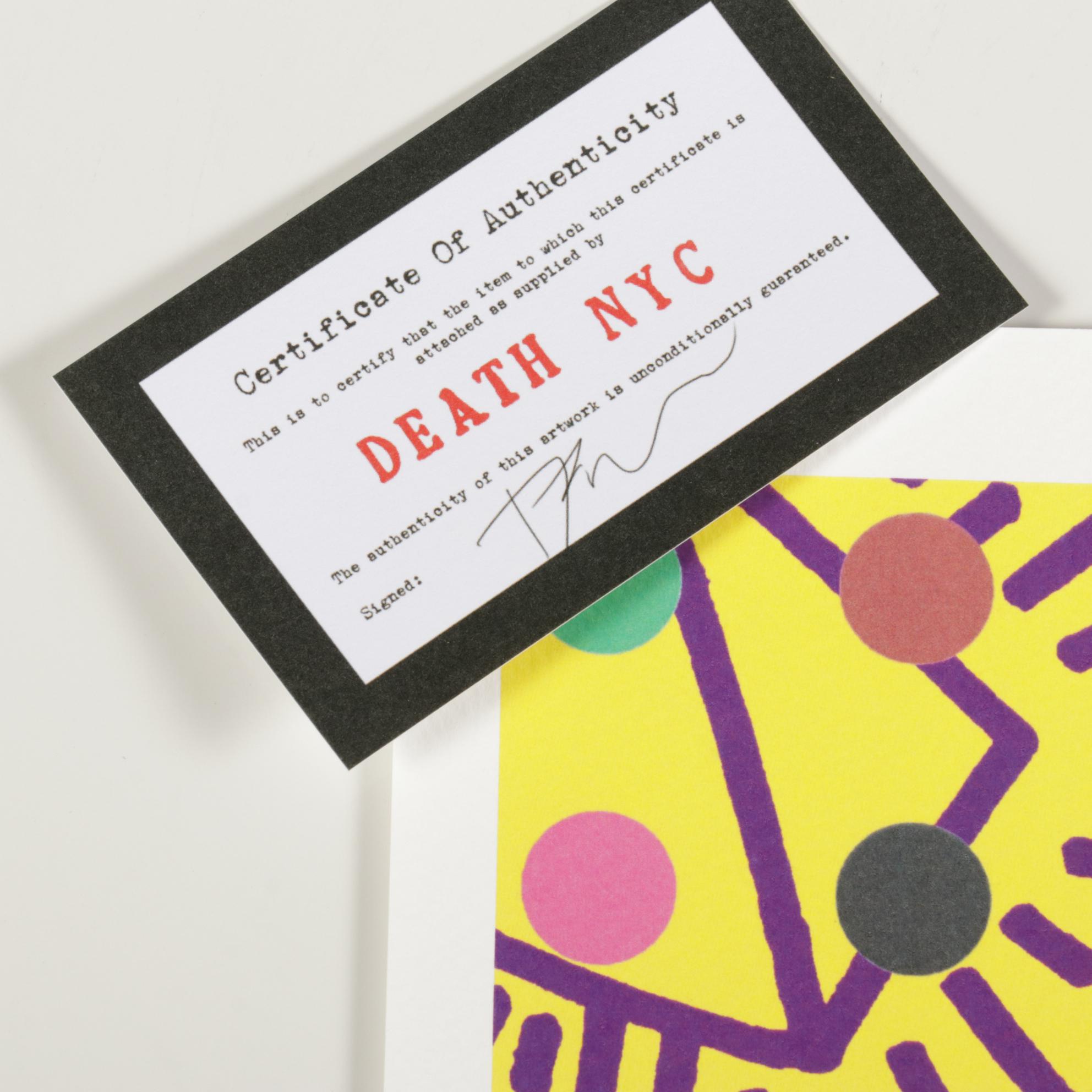 Death NYC Michael Jordan Pop Art Graphic Print, 2020