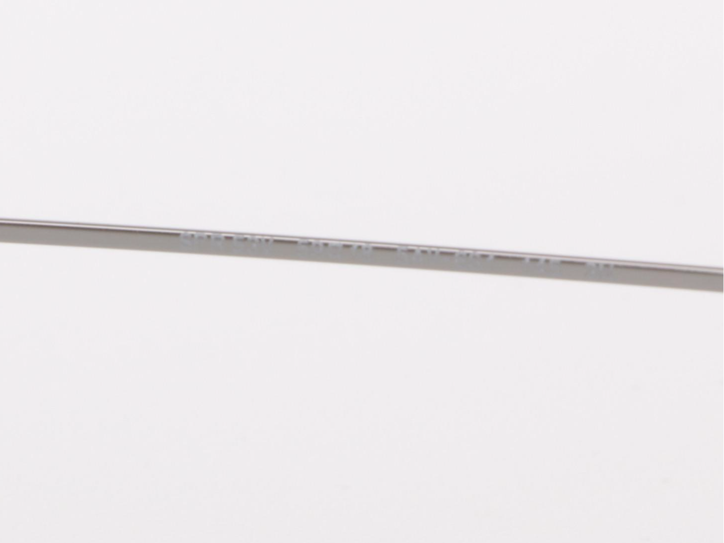 Prada SPR 53VS Rectangular Aviator in Silver Tone with Case