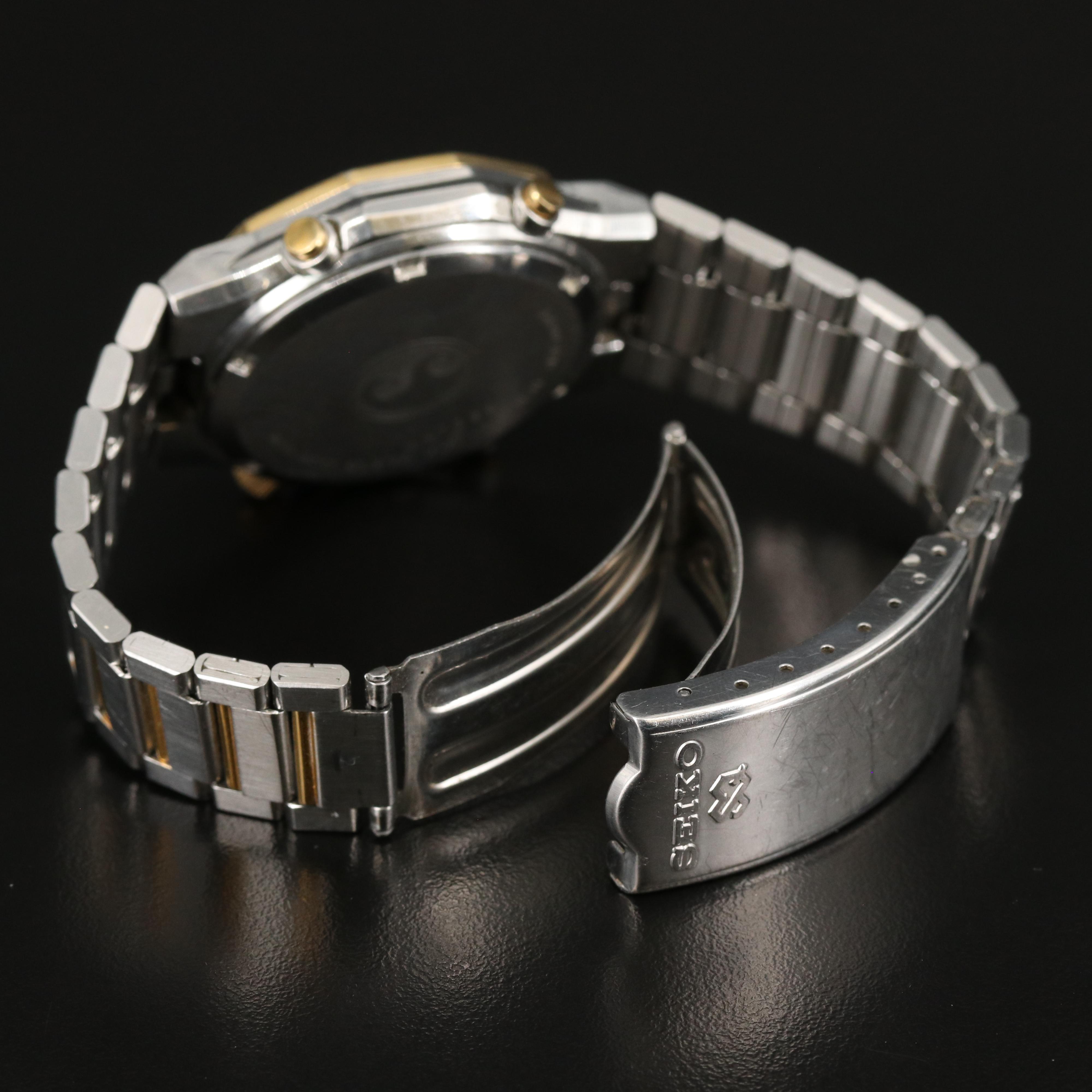 Seiko Quartz Chronograph Sports 100 Watch