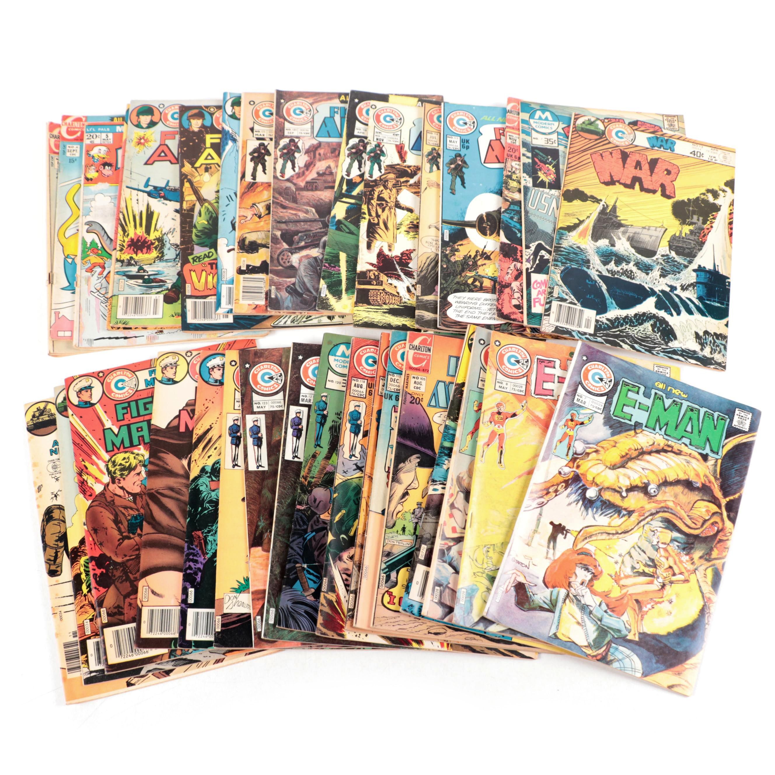 Bronze Age "Fightin' Army," "Fightin' Marines," and More Comics, 1970s