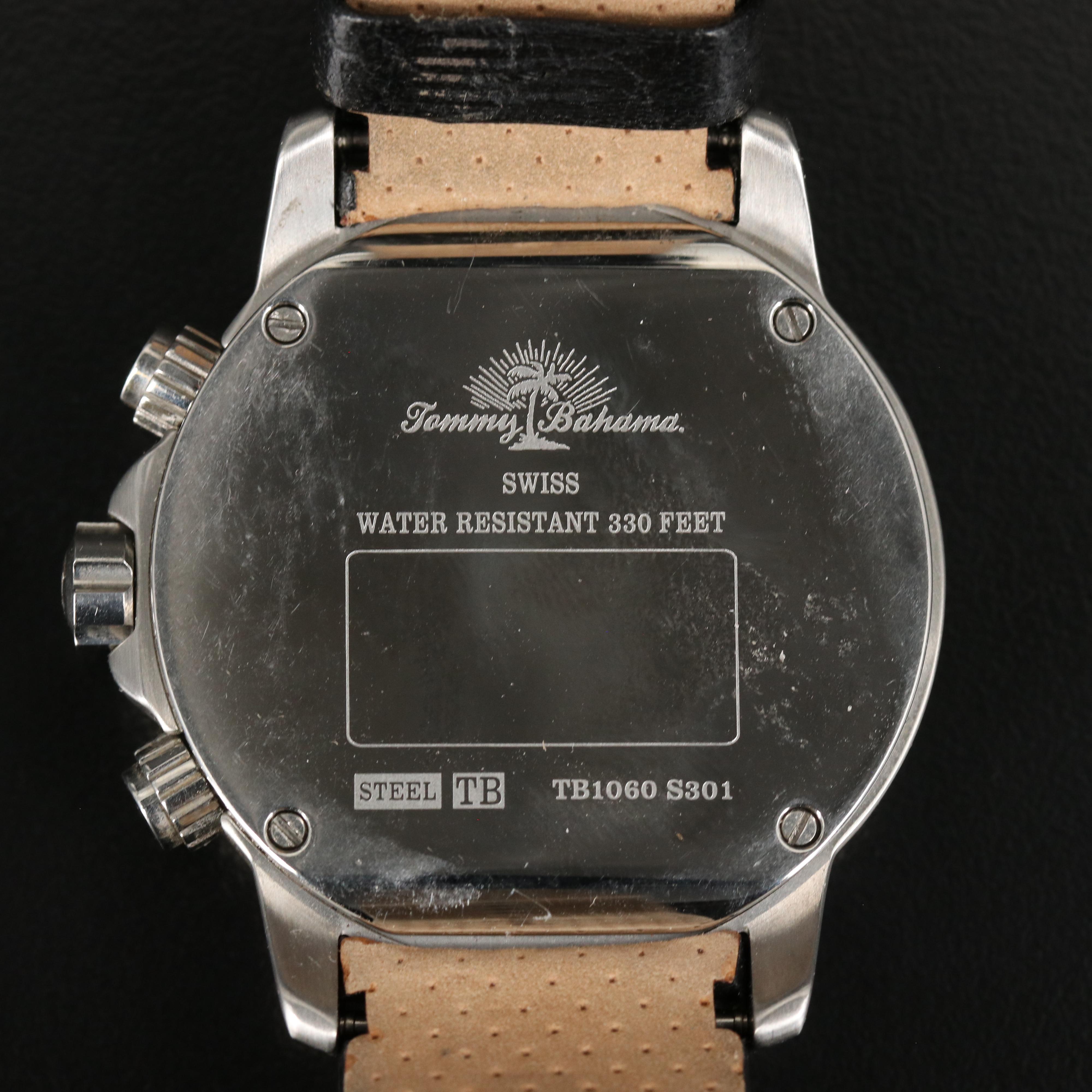 Tommy Bahama Chronograph Stainless Steel Watch