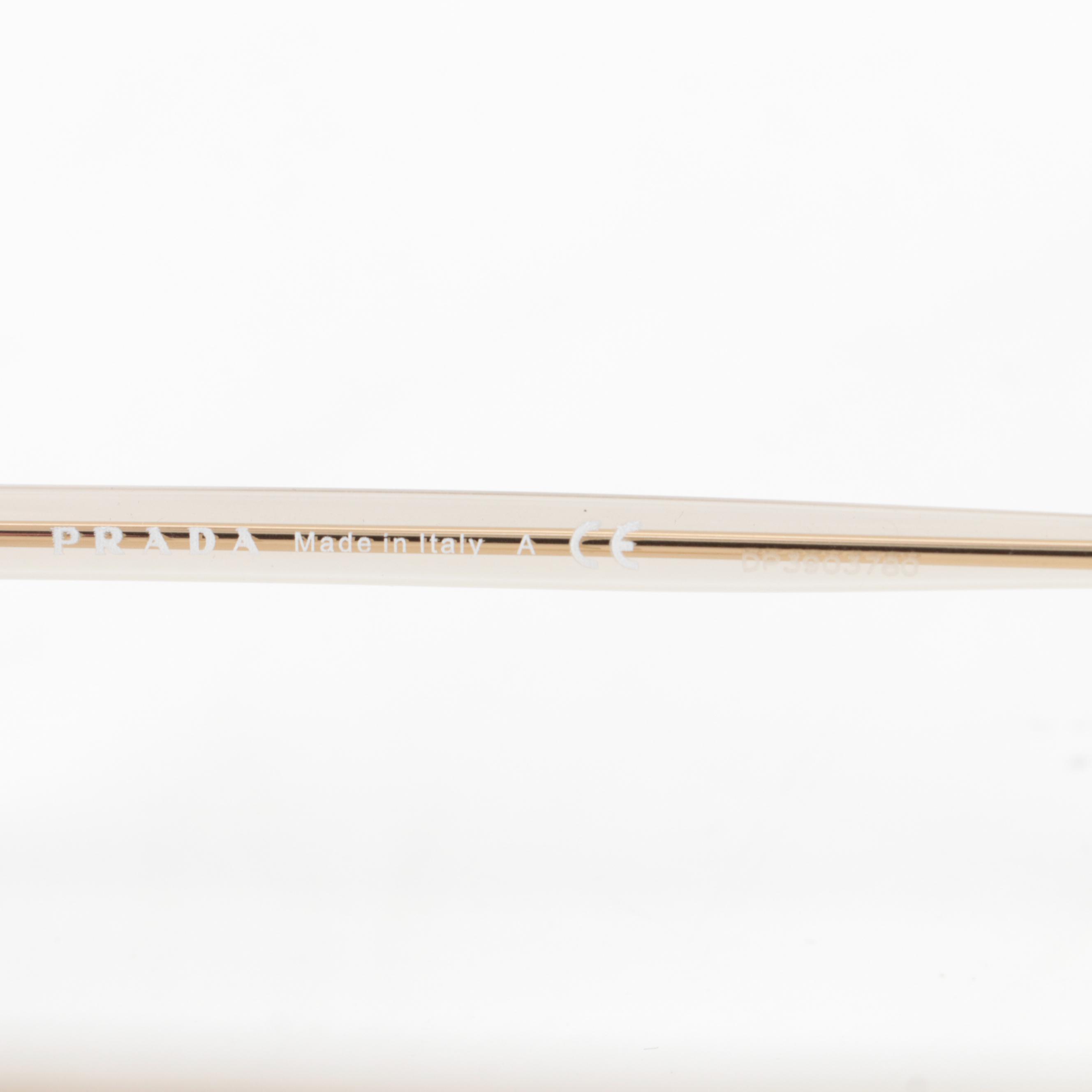 Prada SPR61U Aviator Sunglasses with Case