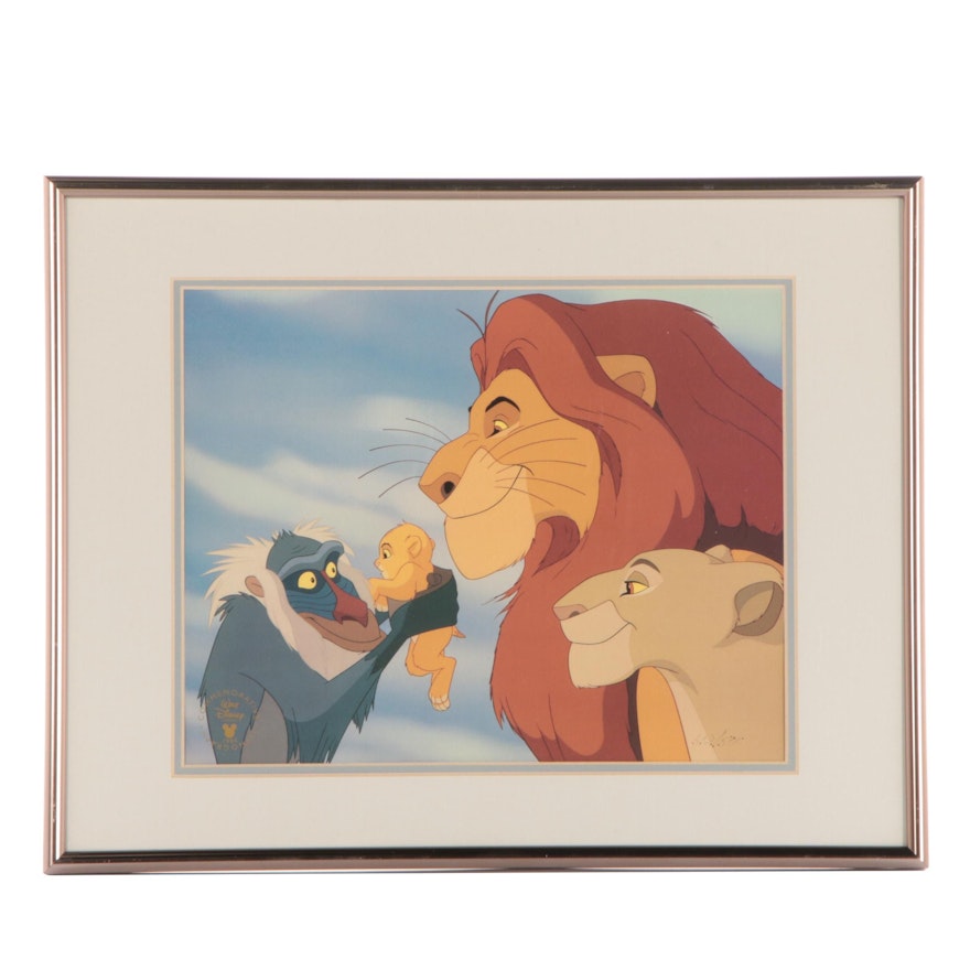 Disney "The Lion King" Commemorative Offset Lithograph