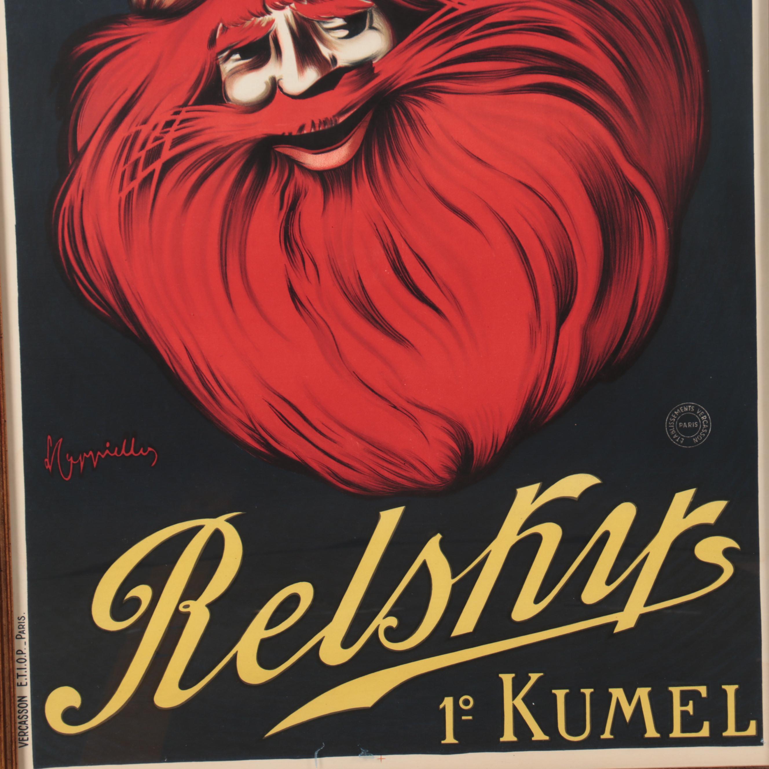 Leonetto Cappiello Advertising Poster for Relsky Vodka, Early 20th Century