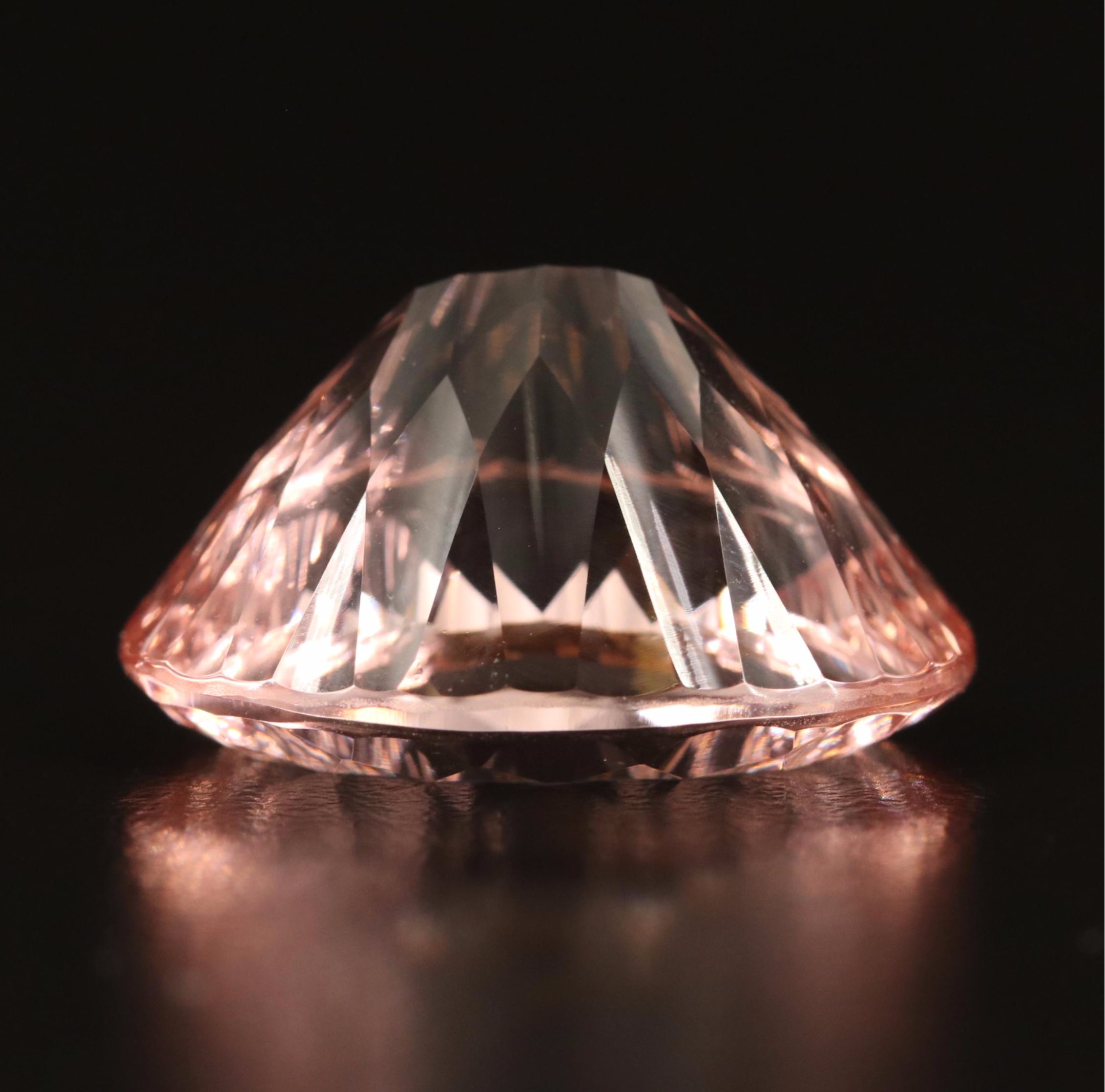 Loose 24.33 CT Oval Faceted Morganite