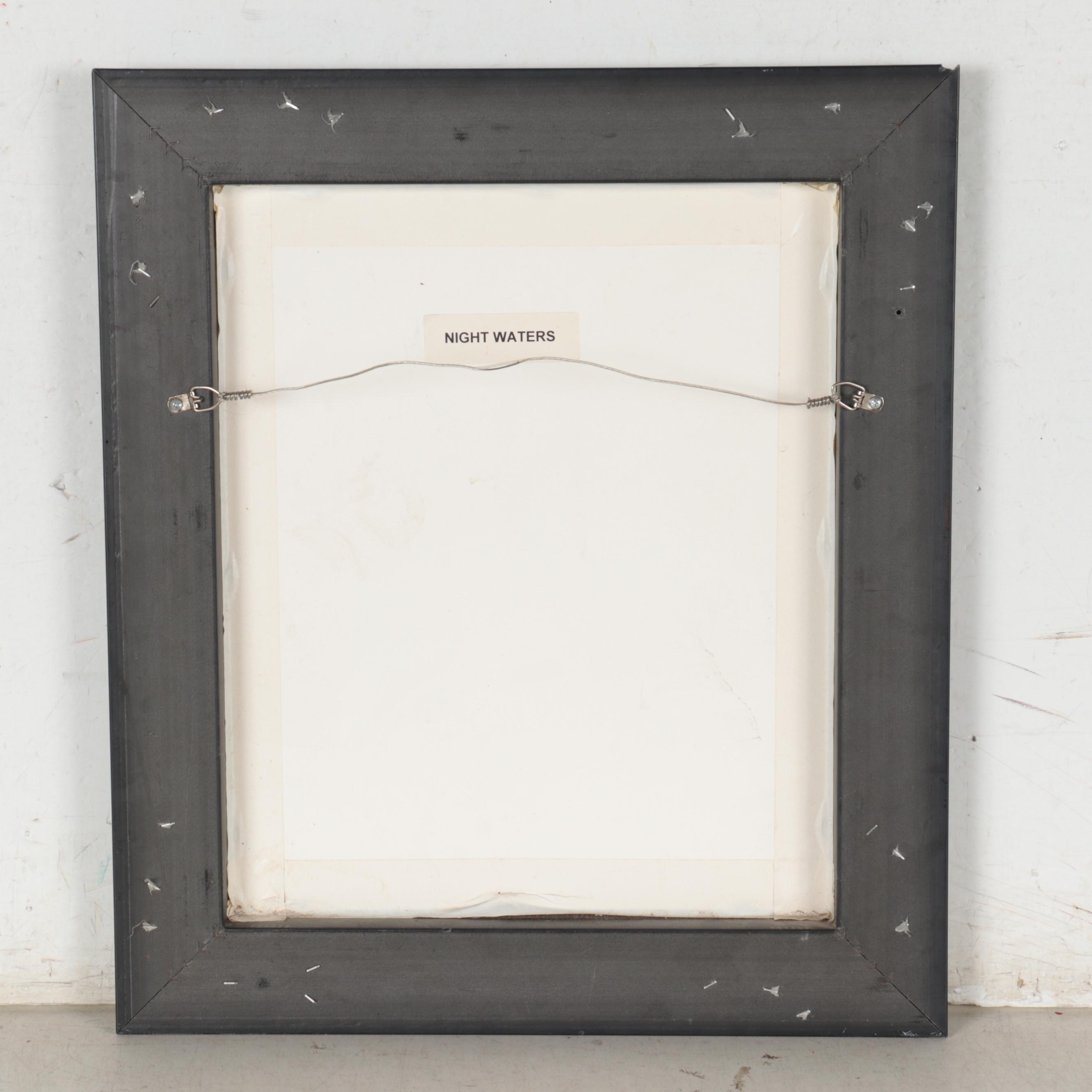 Offset Lithograph After Tony Abeyta "Night Waters"