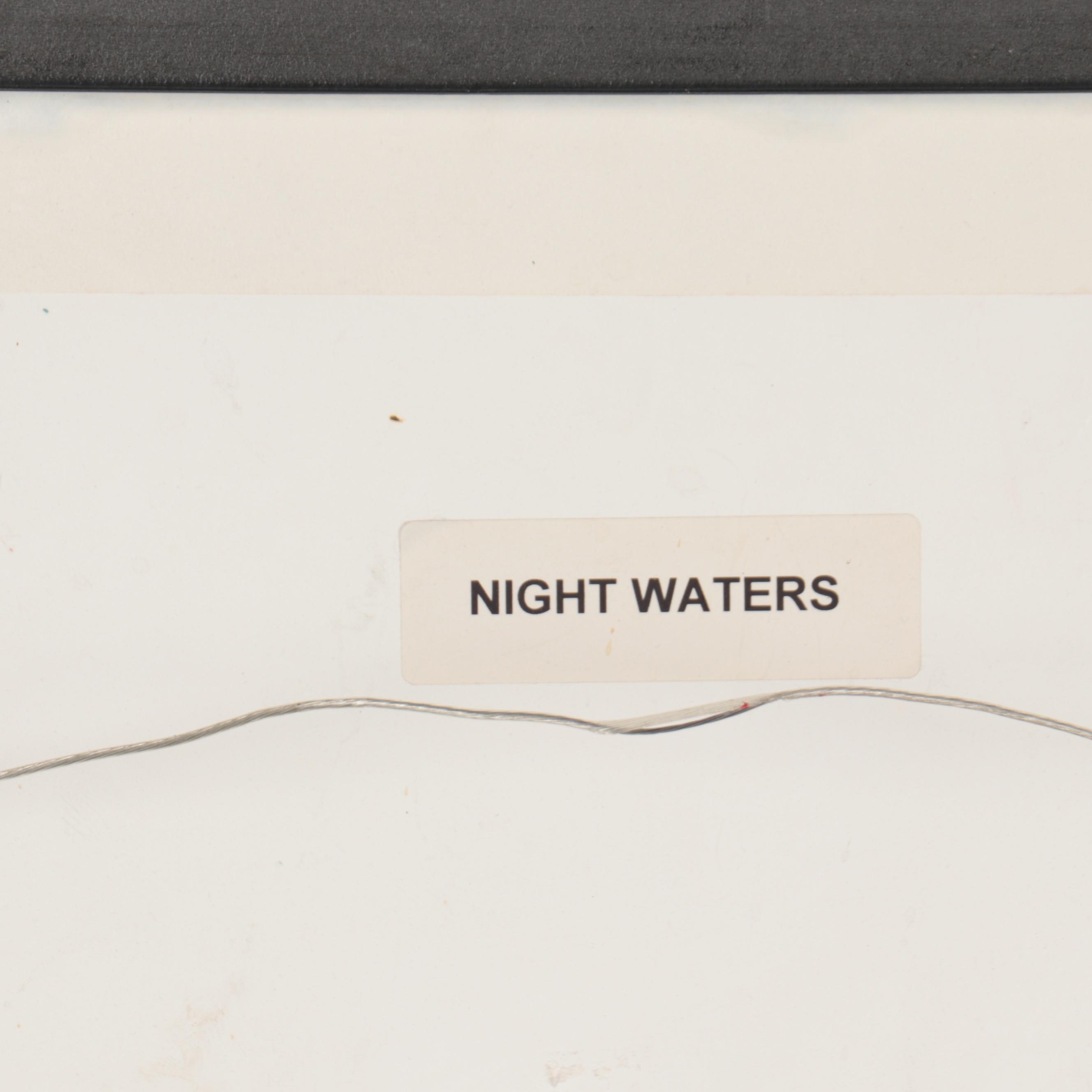 Offset Lithograph After Tony Abeyta "Night Waters"
