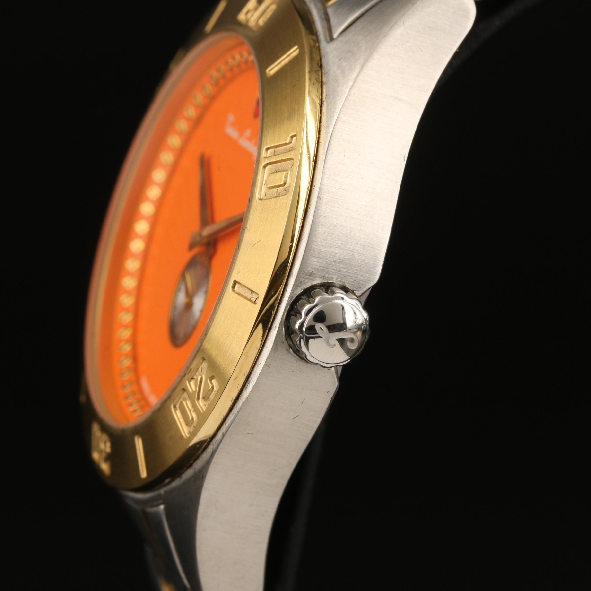 Tonio Lamborghini Two-Tone Quartz Watch