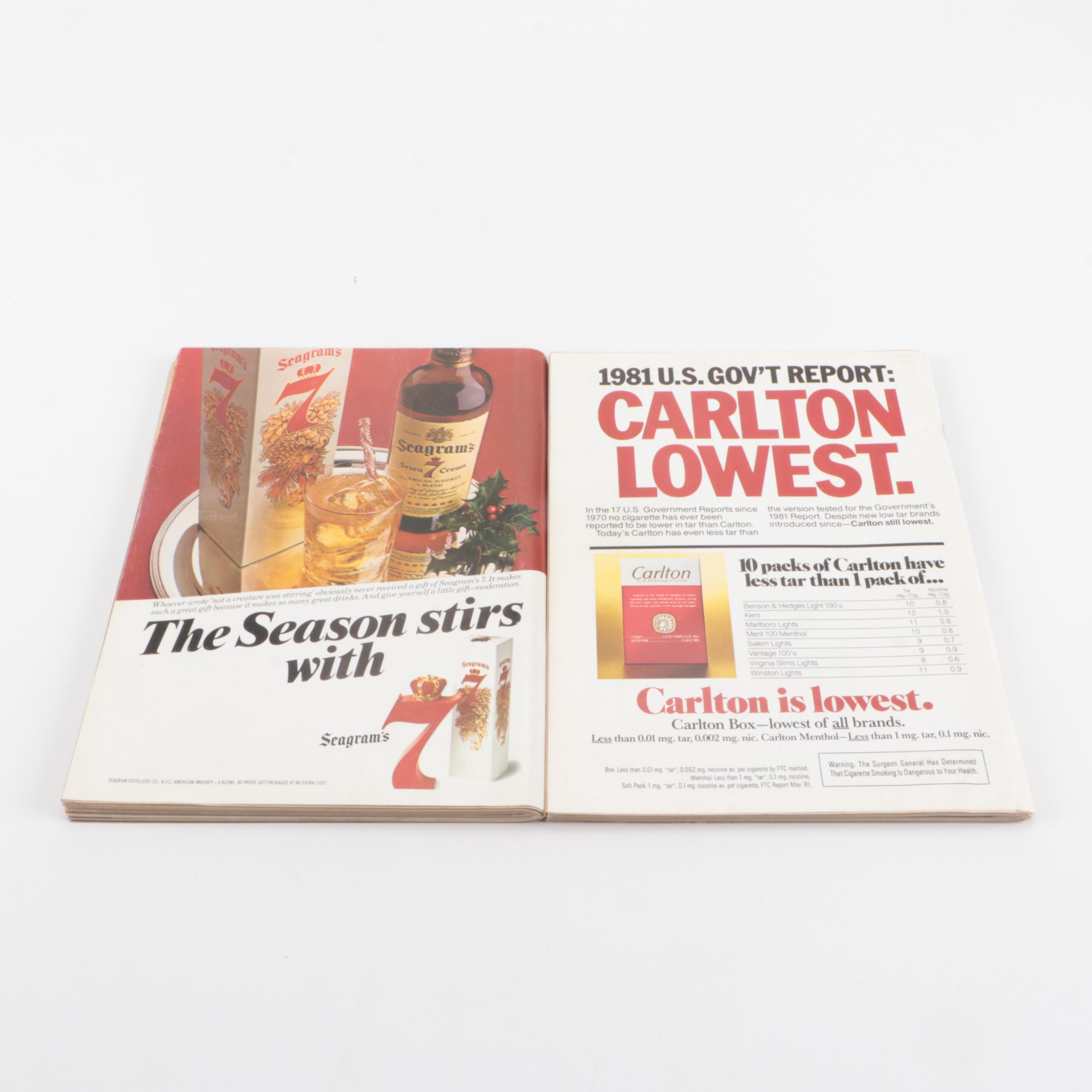 "Playboy" Magazines Featuring Barbara Bach, Terri Welles, and Others