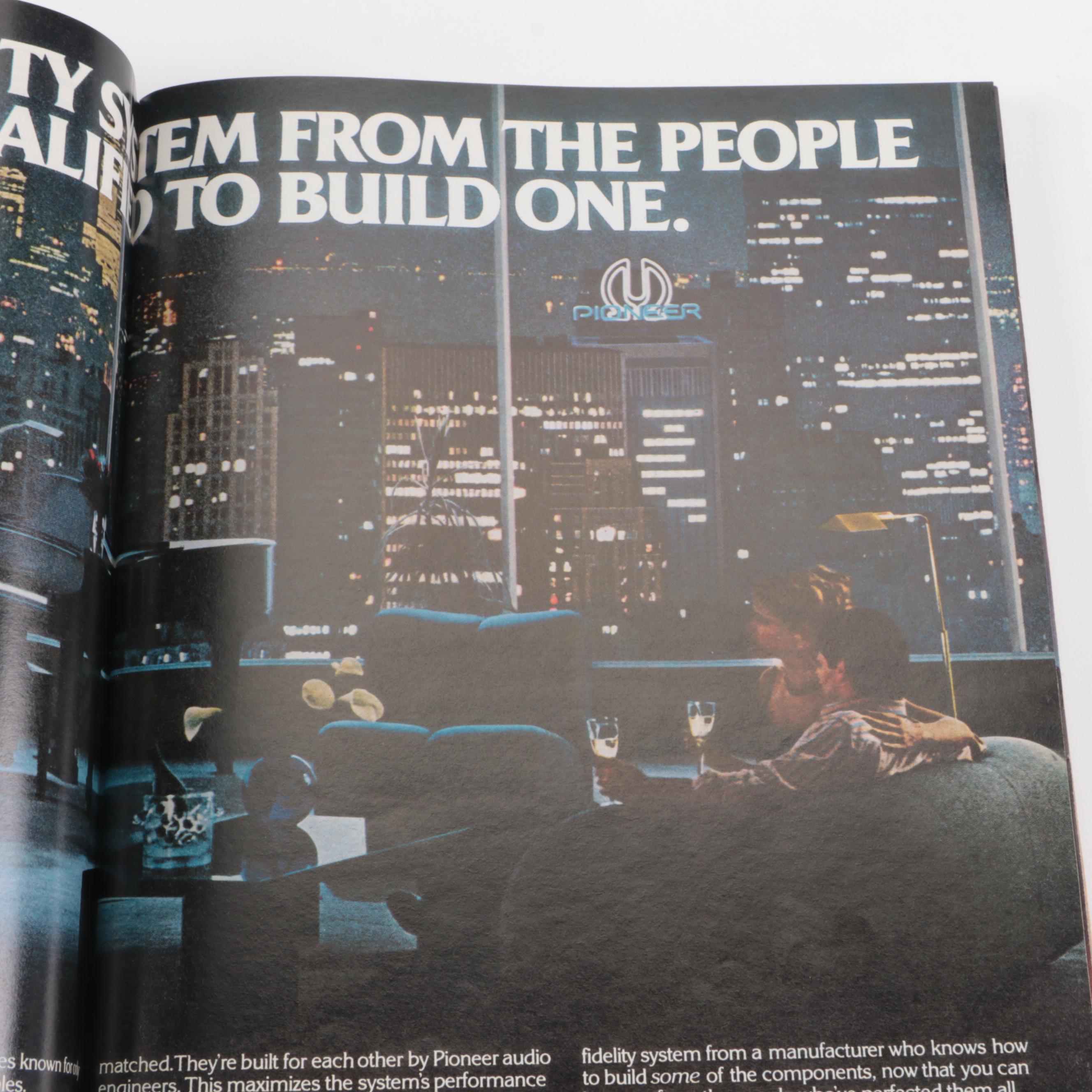 "Playboy" Magazines Featuring Barbara Bach, Terri Welles, and Others