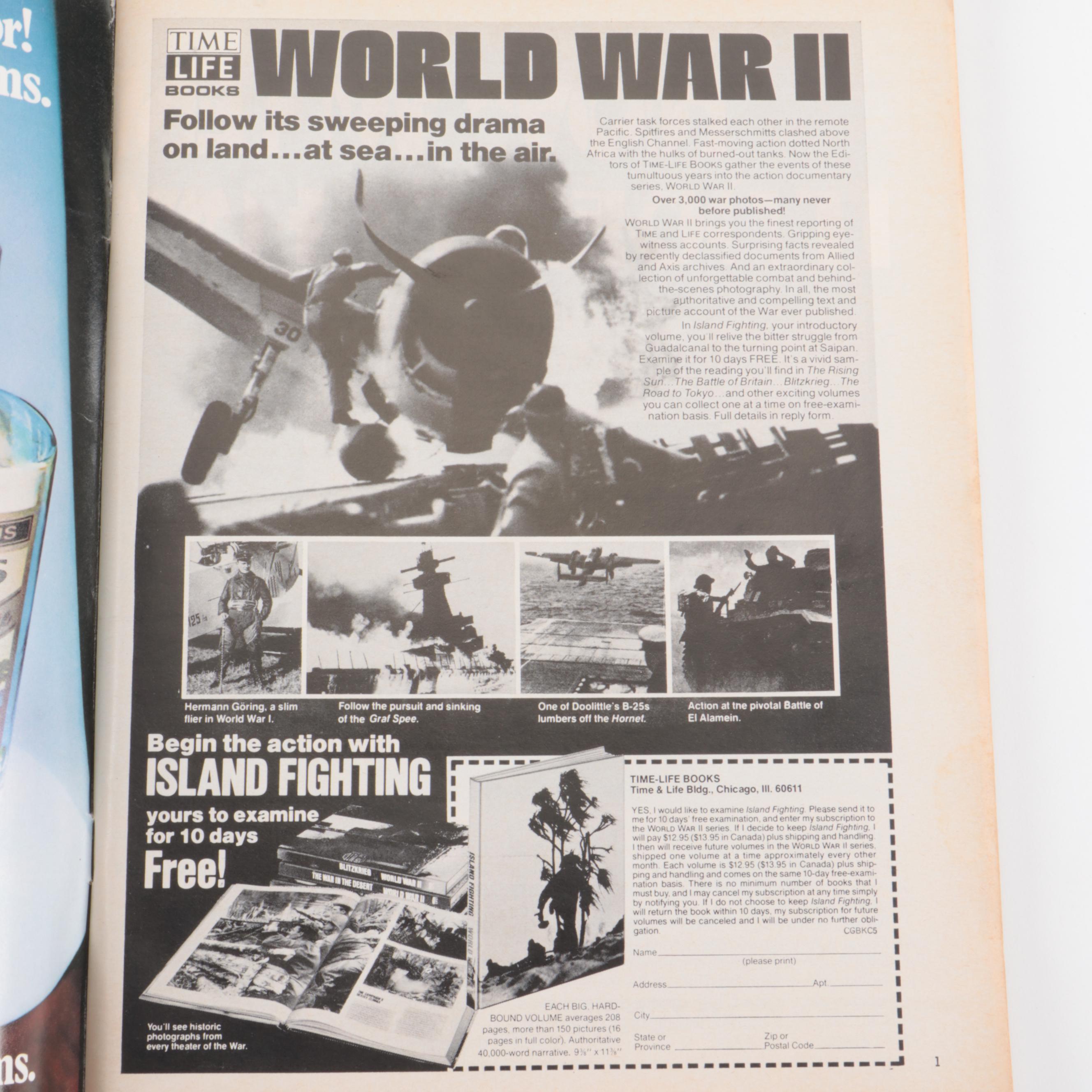 "Playboy" Magazines Featuring Barbara Bach, Terri Welles, and Others