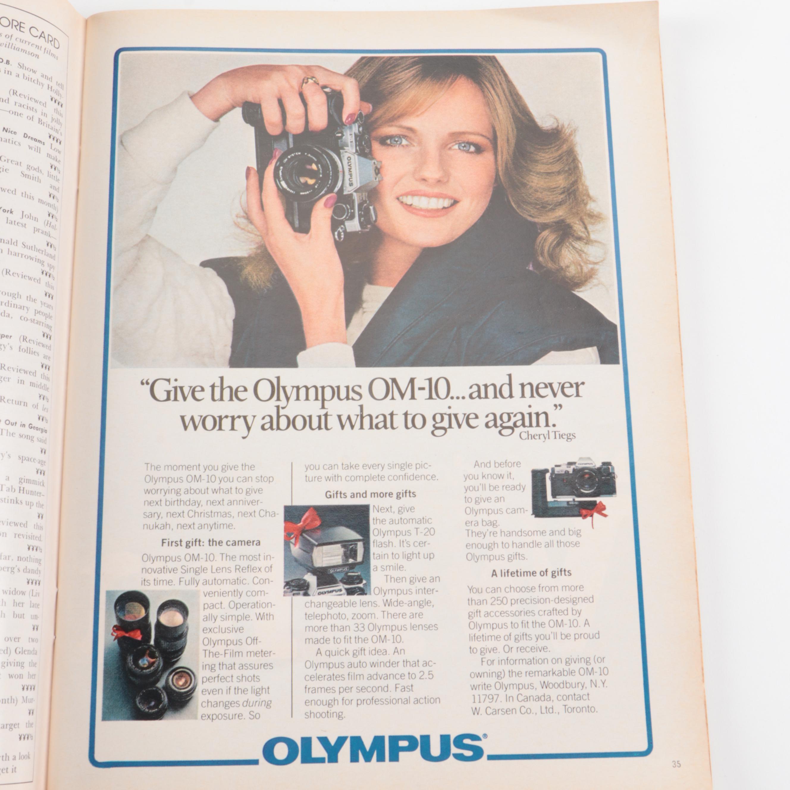 "Playboy" Magazines Featuring Barbara Bach, Terri Welles, and Others