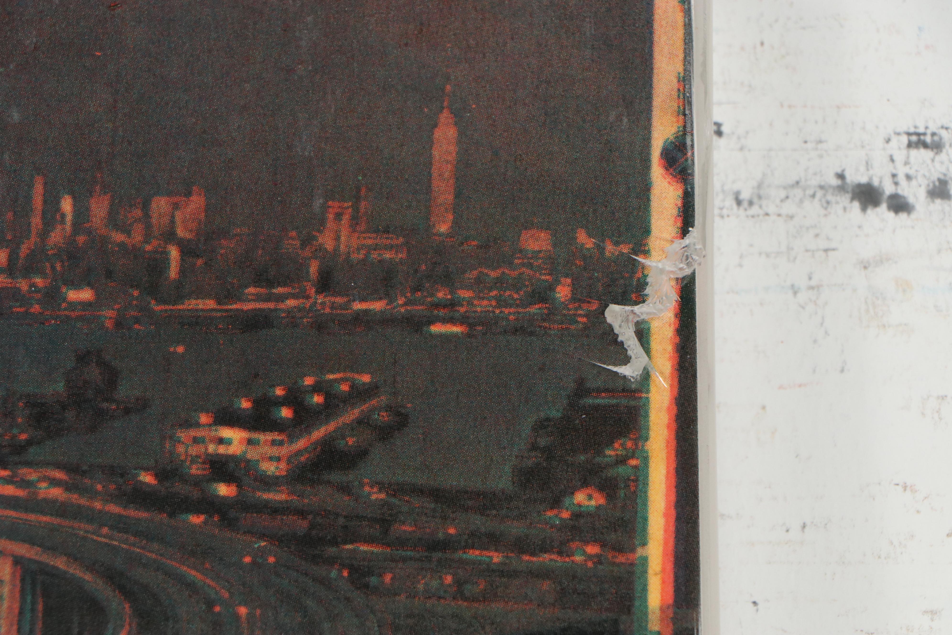 Robert Rauschenberg Mixed Media Print "Core," 1965