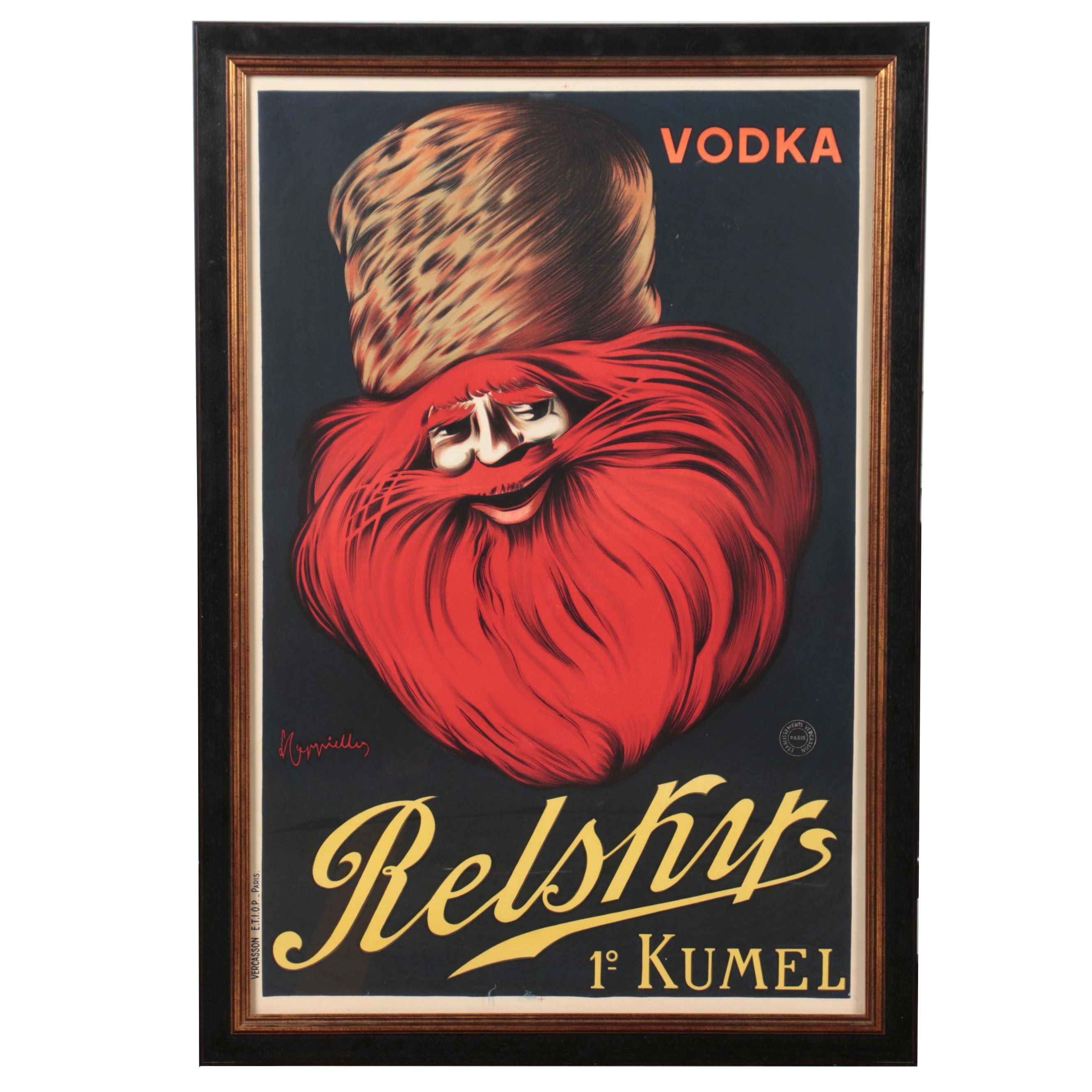Leonetto Cappiello Advertising Poster for Relsky Vodka, Early 20th Century