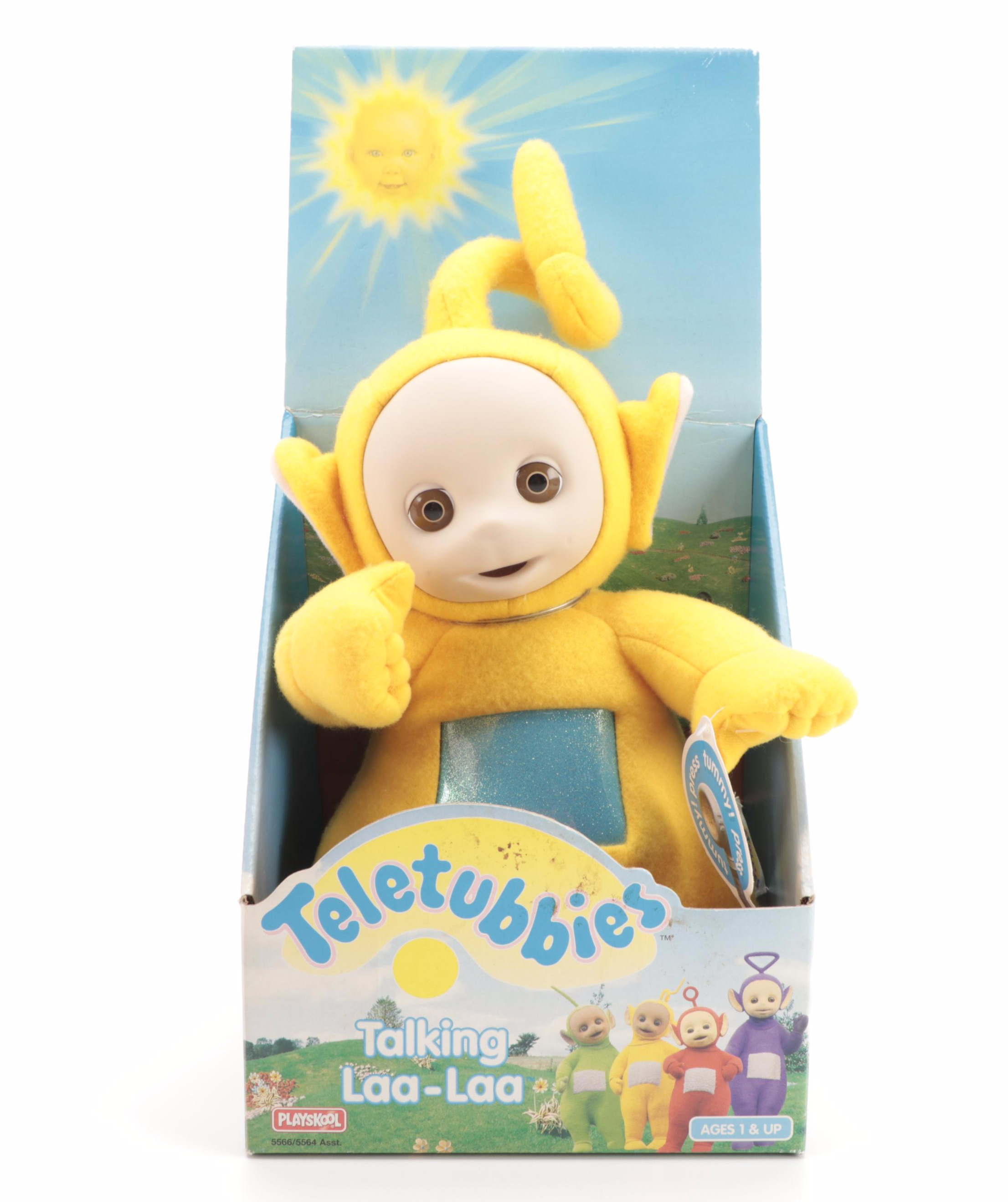 Teletubbies "Laa-Laa," Disney's "Stitch" and "Babar" Stuffed Toys