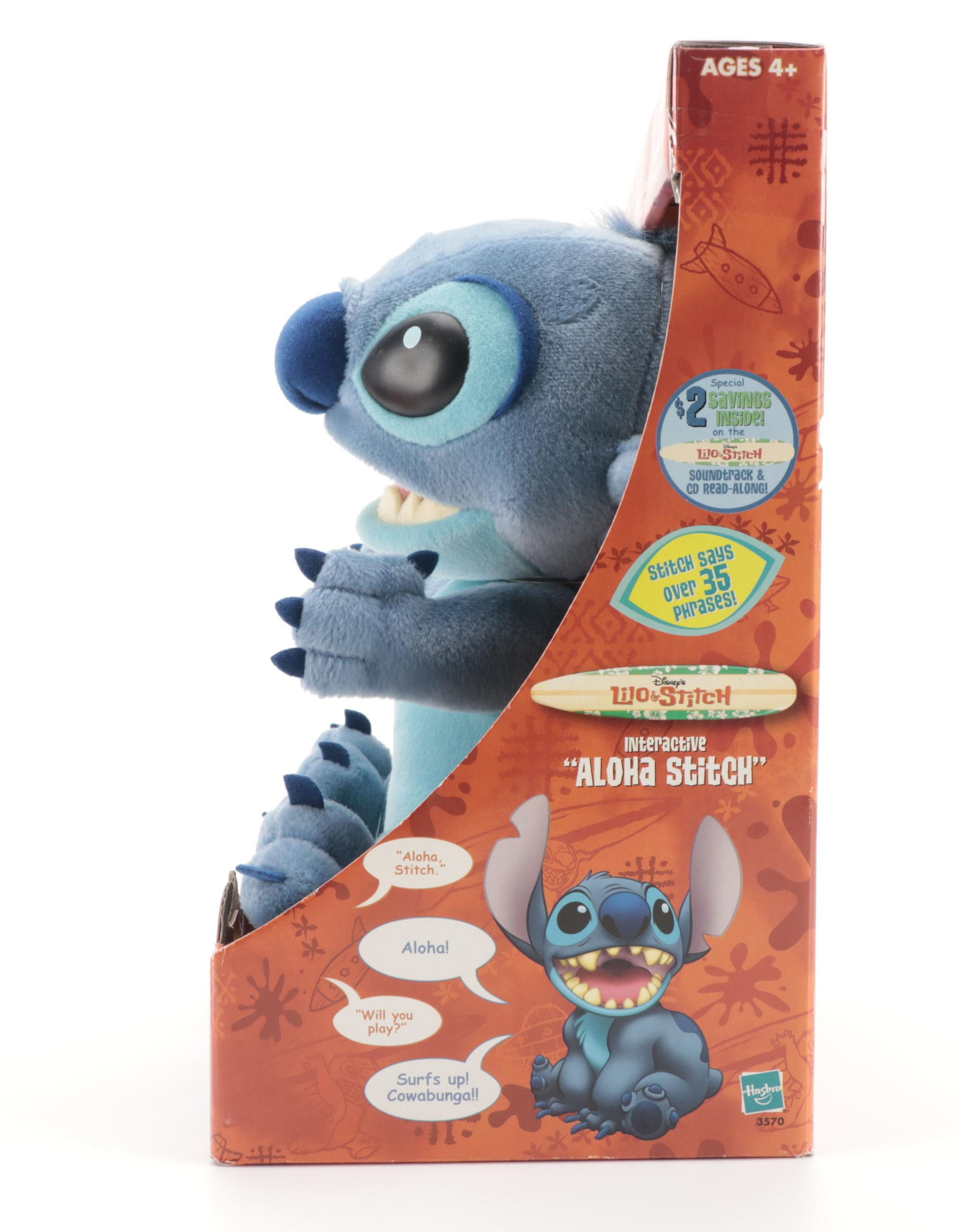 Teletubbies "Laa-Laa," Disney's "Stitch" and "Babar" Stuffed Toys