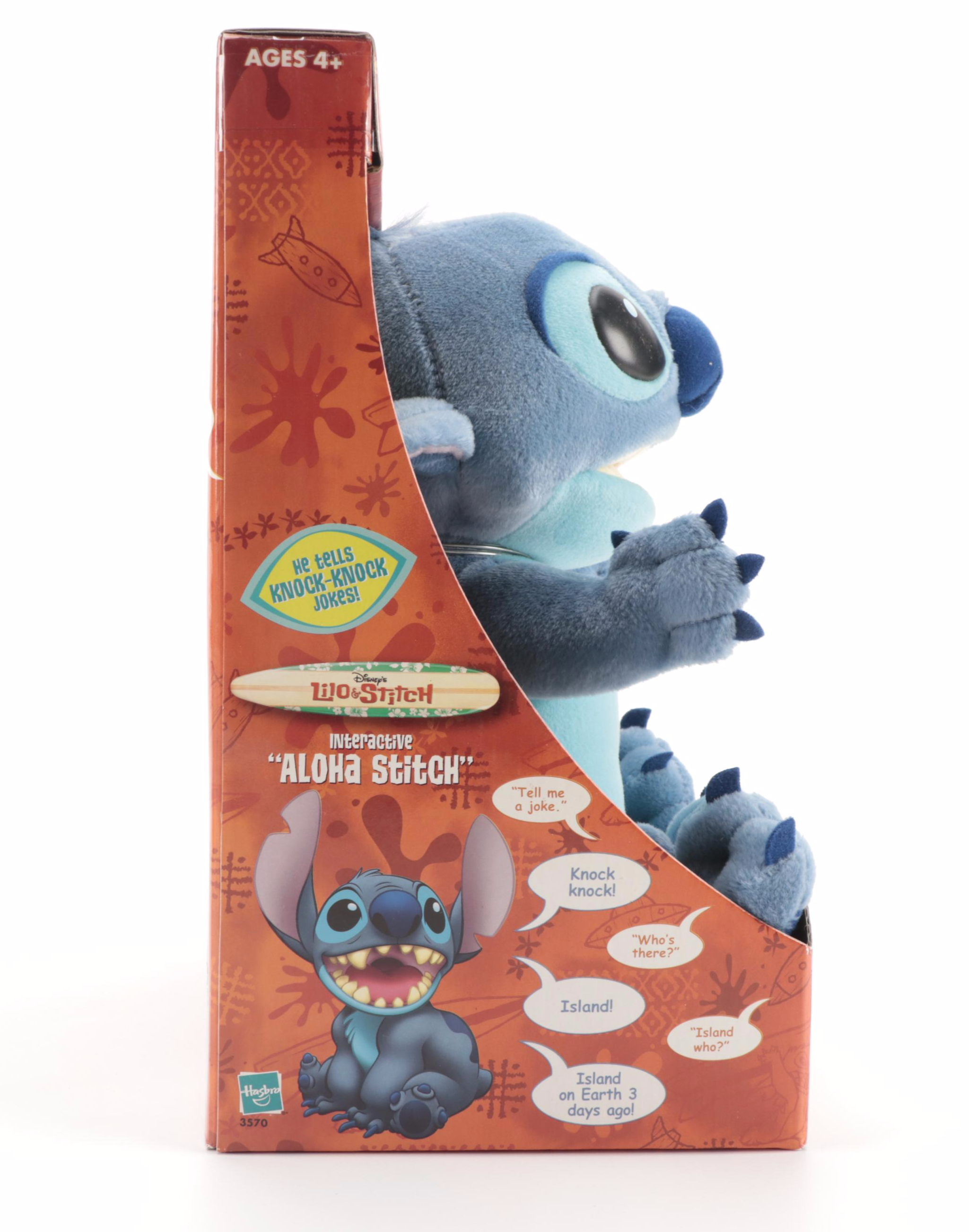 Teletubbies "Laa-Laa," Disney's "Stitch" and "Babar" Stuffed Toys