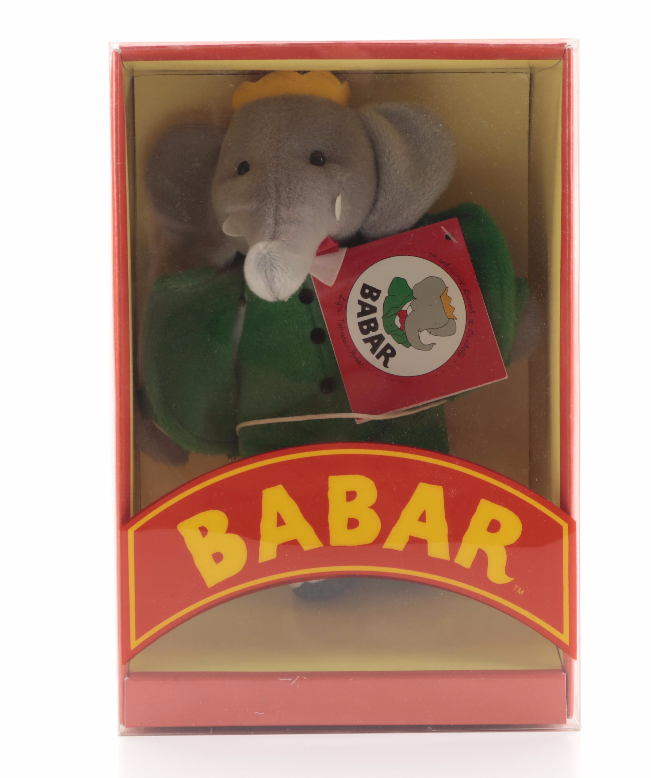 Teletubbies "Laa-Laa," Disney's "Stitch" and "Babar" Stuffed Toys