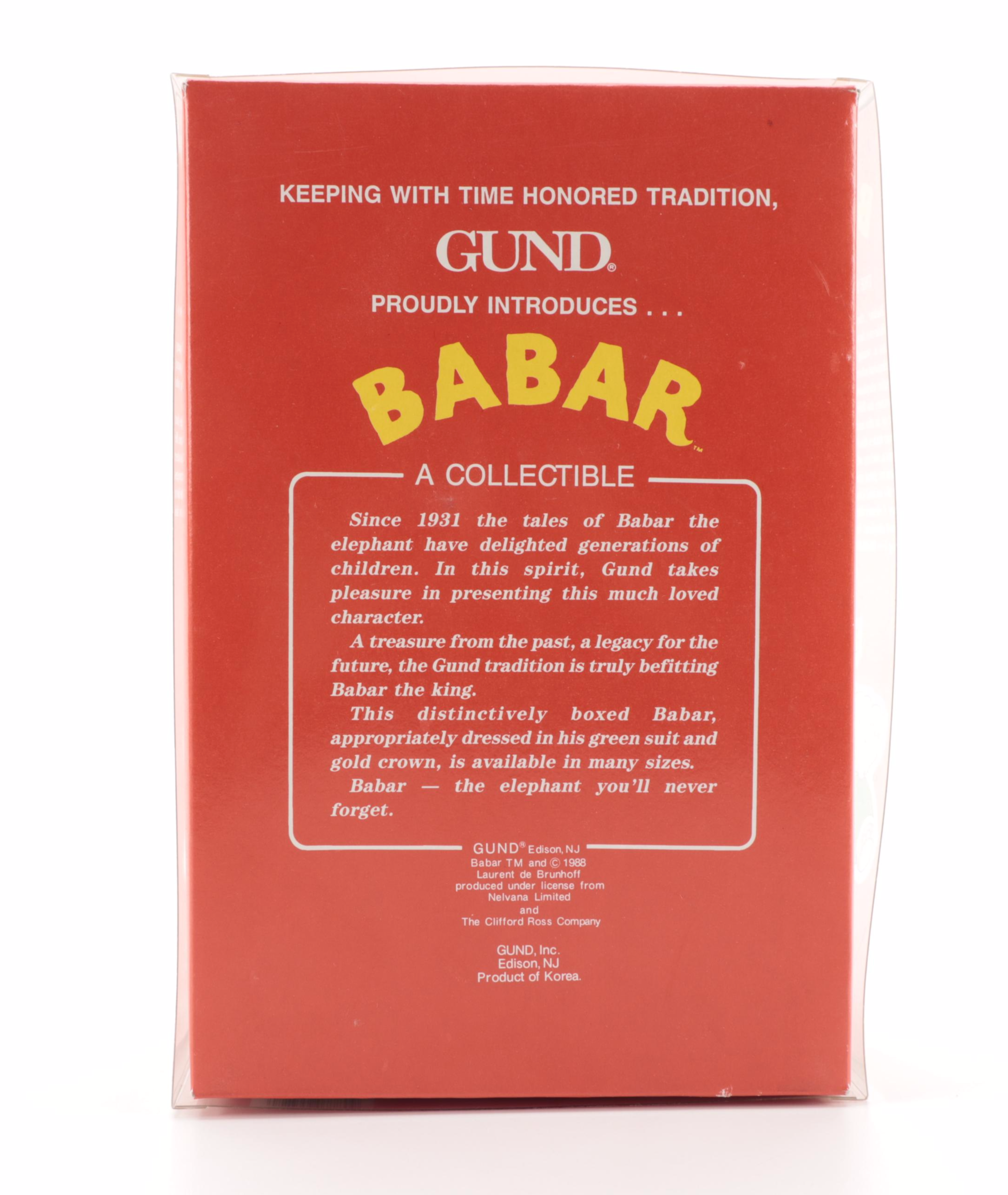 Teletubbies "Laa-Laa," Disney's "Stitch" and "Babar" Stuffed Toys