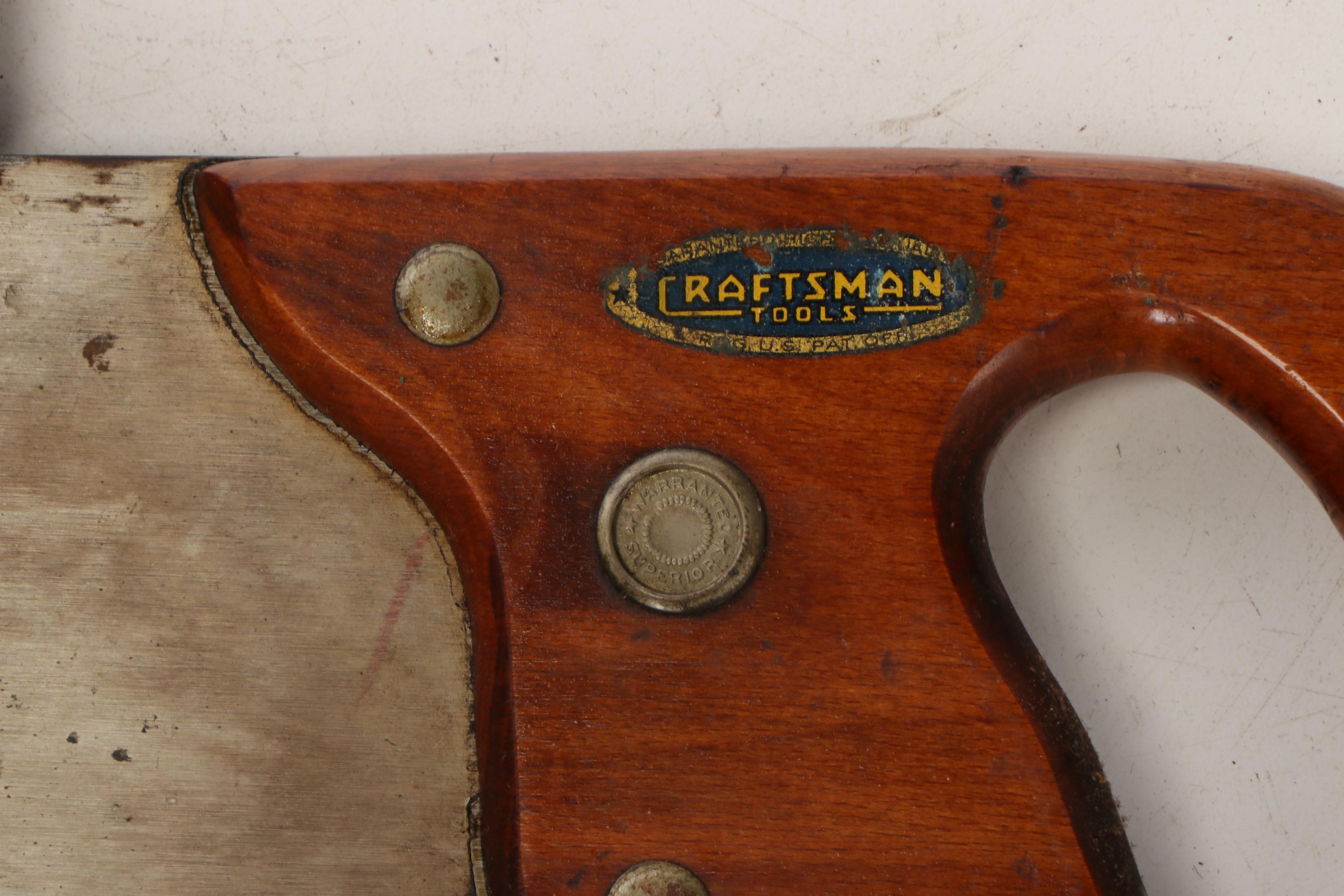 Craftsman Spring Steel Two-Handle Buck Saw