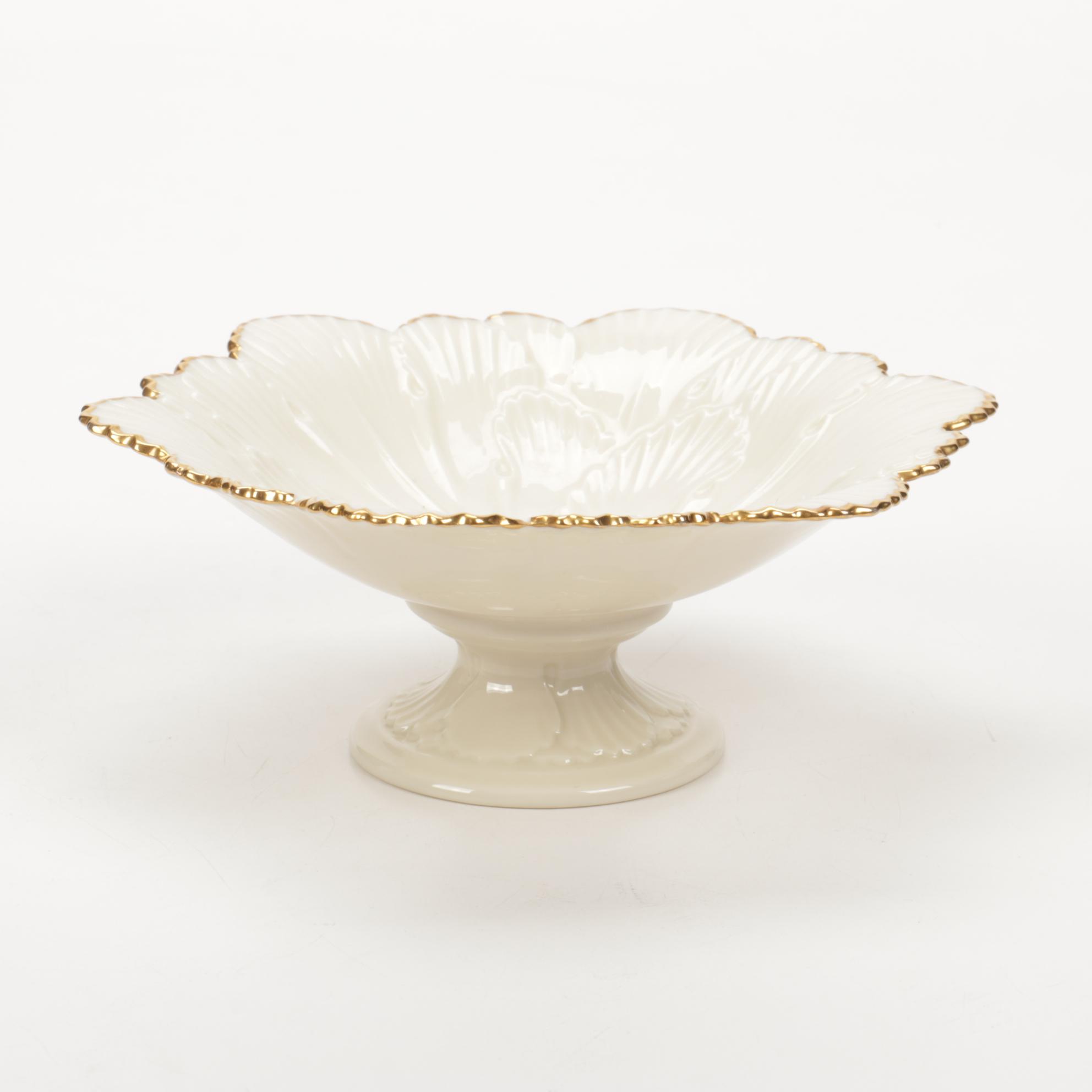 Lenox Porcelain Vase and Decorative Bowls