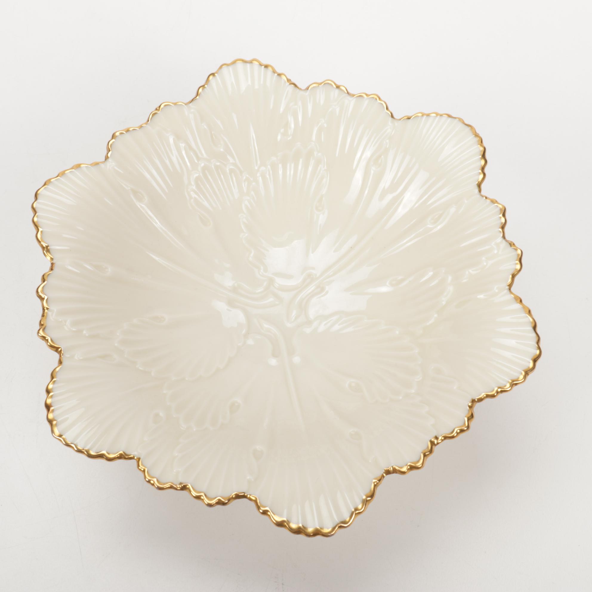 Lenox Porcelain Vase and Decorative Bowls