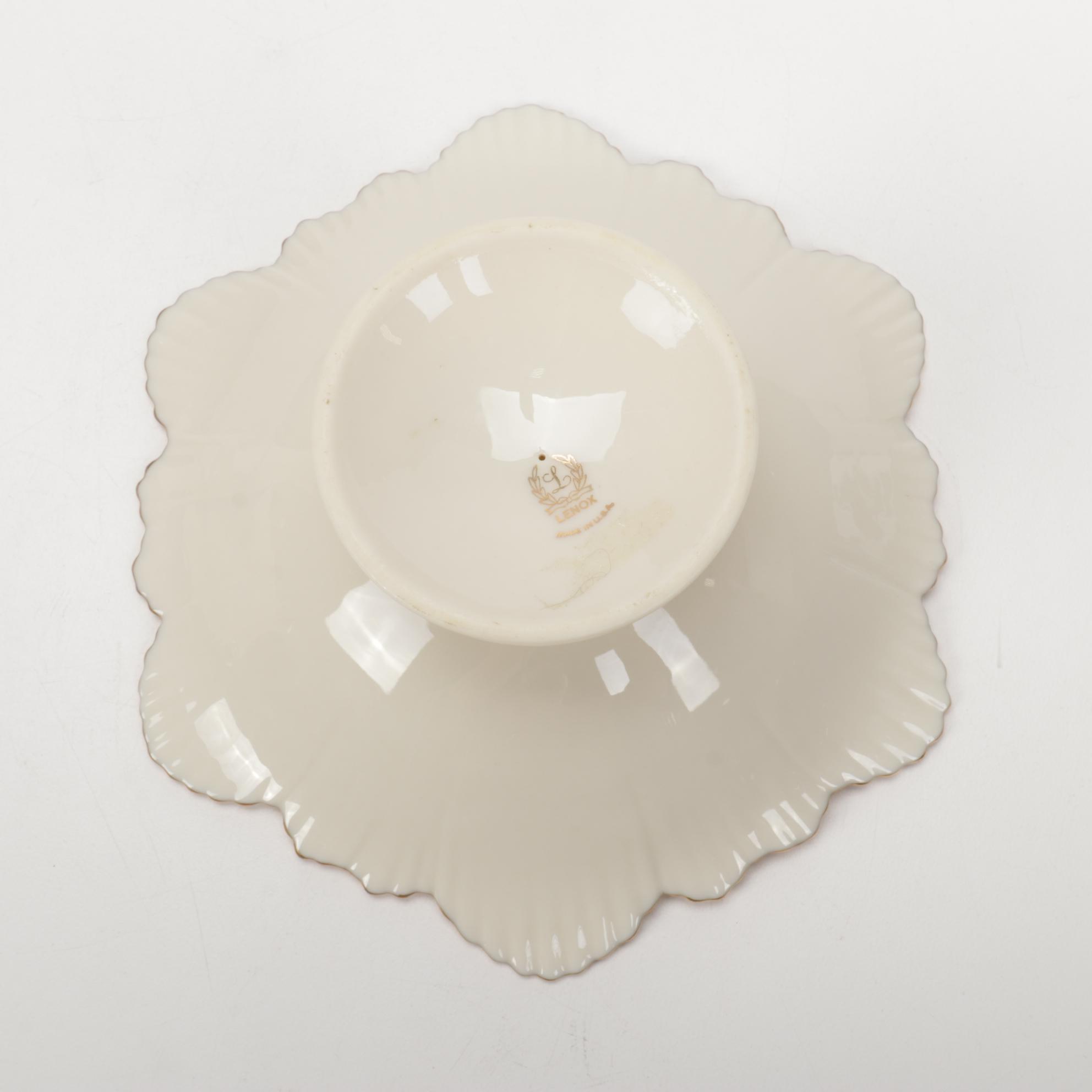 Lenox Porcelain Vase and Decorative Bowls